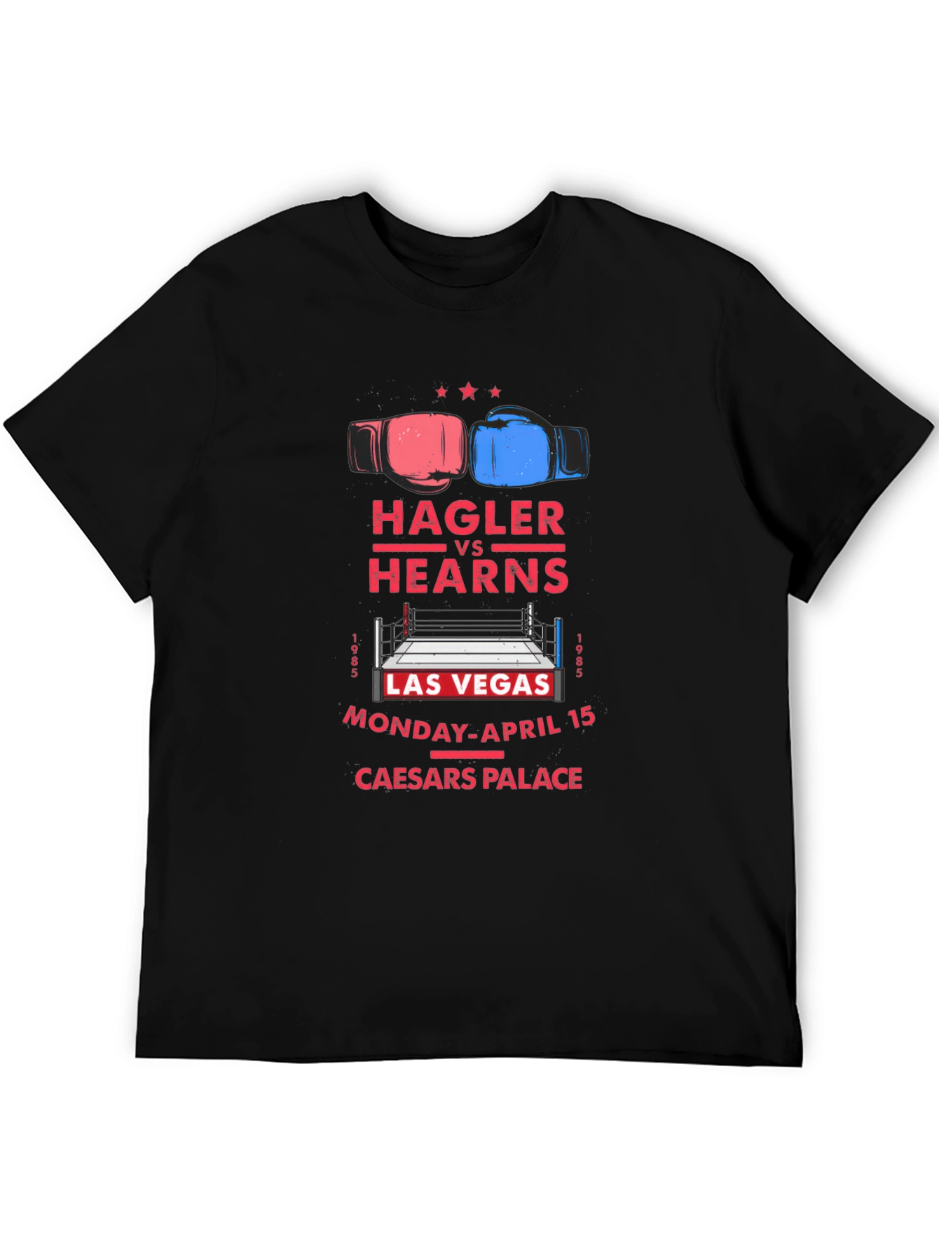 Hagler vs Hearns Boxing Match T-Shirt