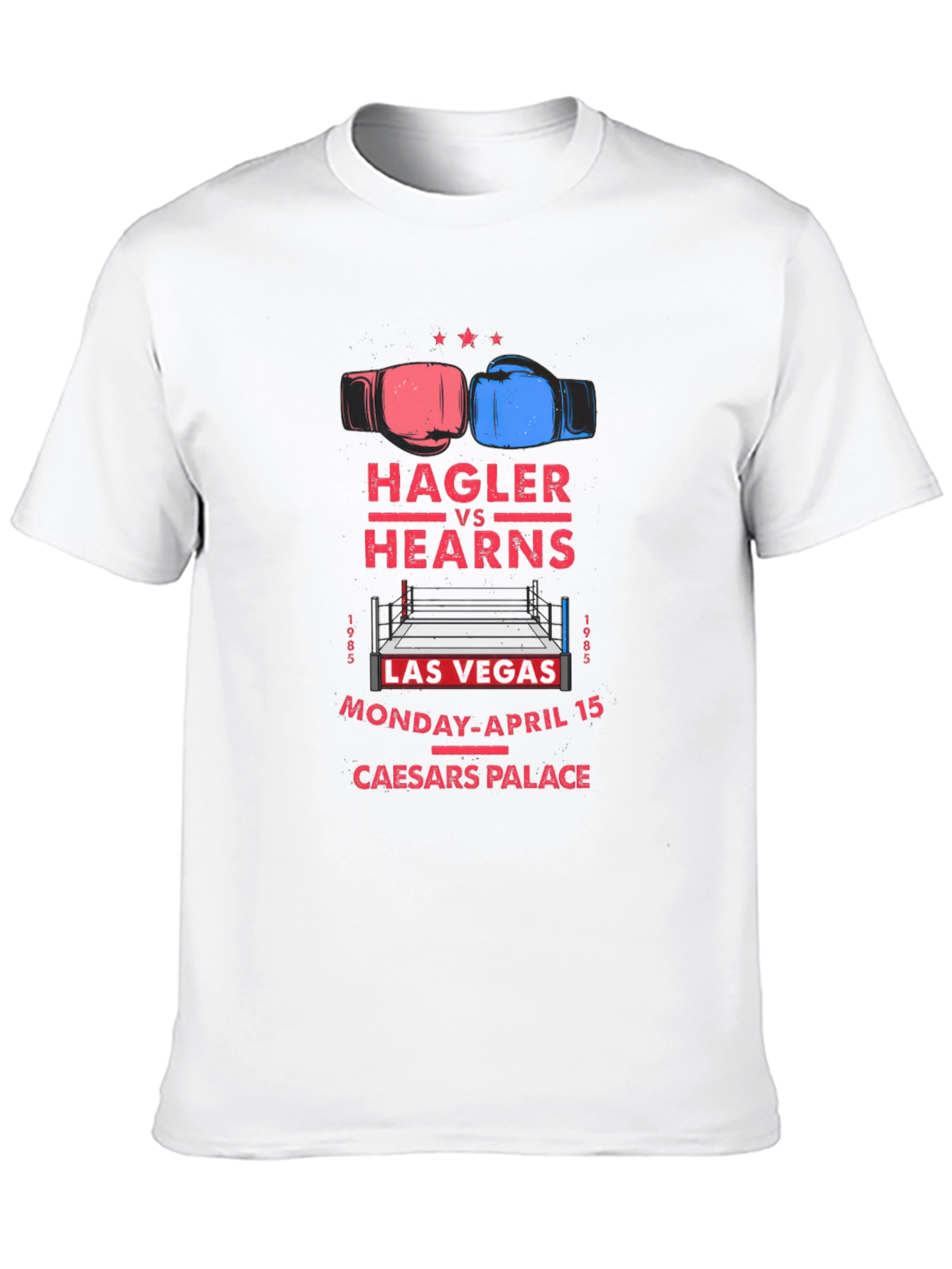 Hagler vs Hearns Boxing Match T-Shirt