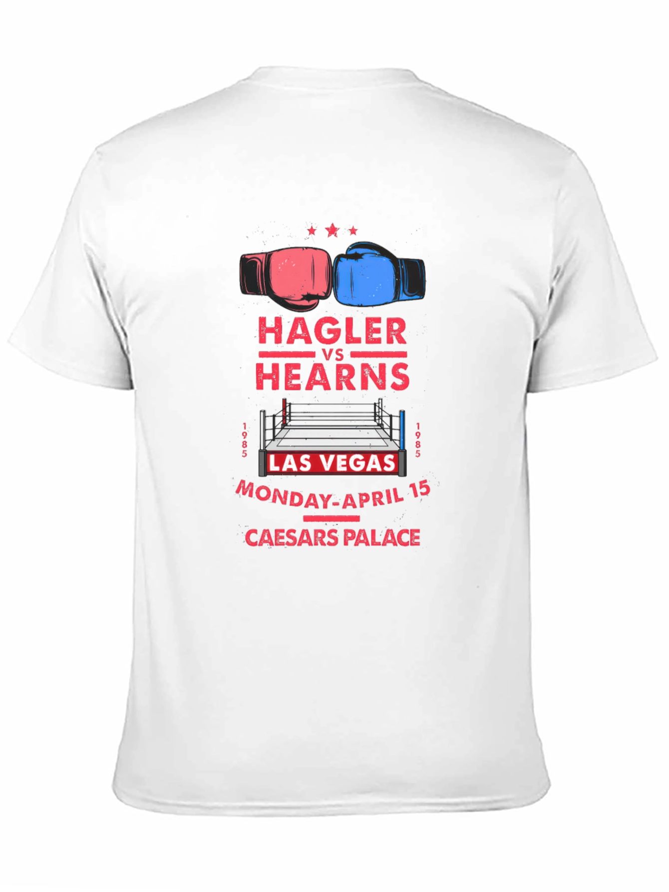 Hagler vs Hearns Boxing Match T-Shirt