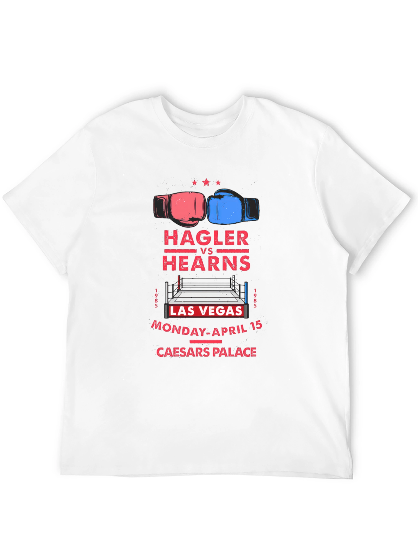 Hagler vs Hearns Boxing Match T-Shirt