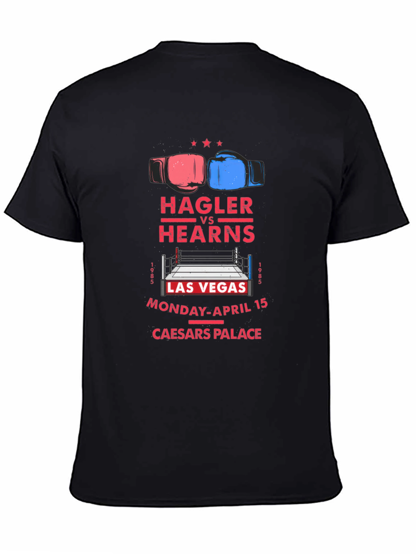 Hagler vs Hearns Boxing Match T-Shirt