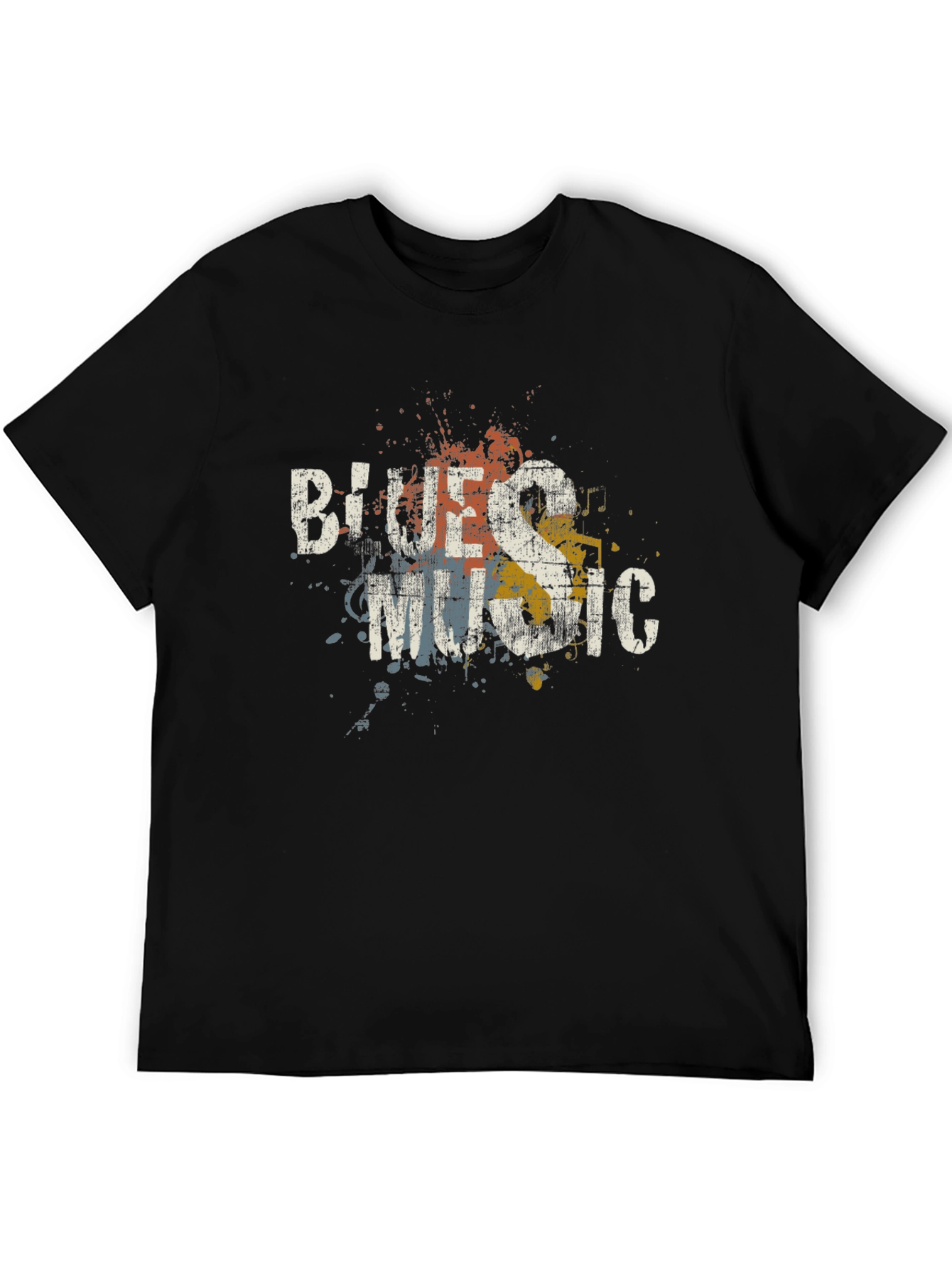 Blues Music Graphic T-Shirt - Stylish Cotton Tee