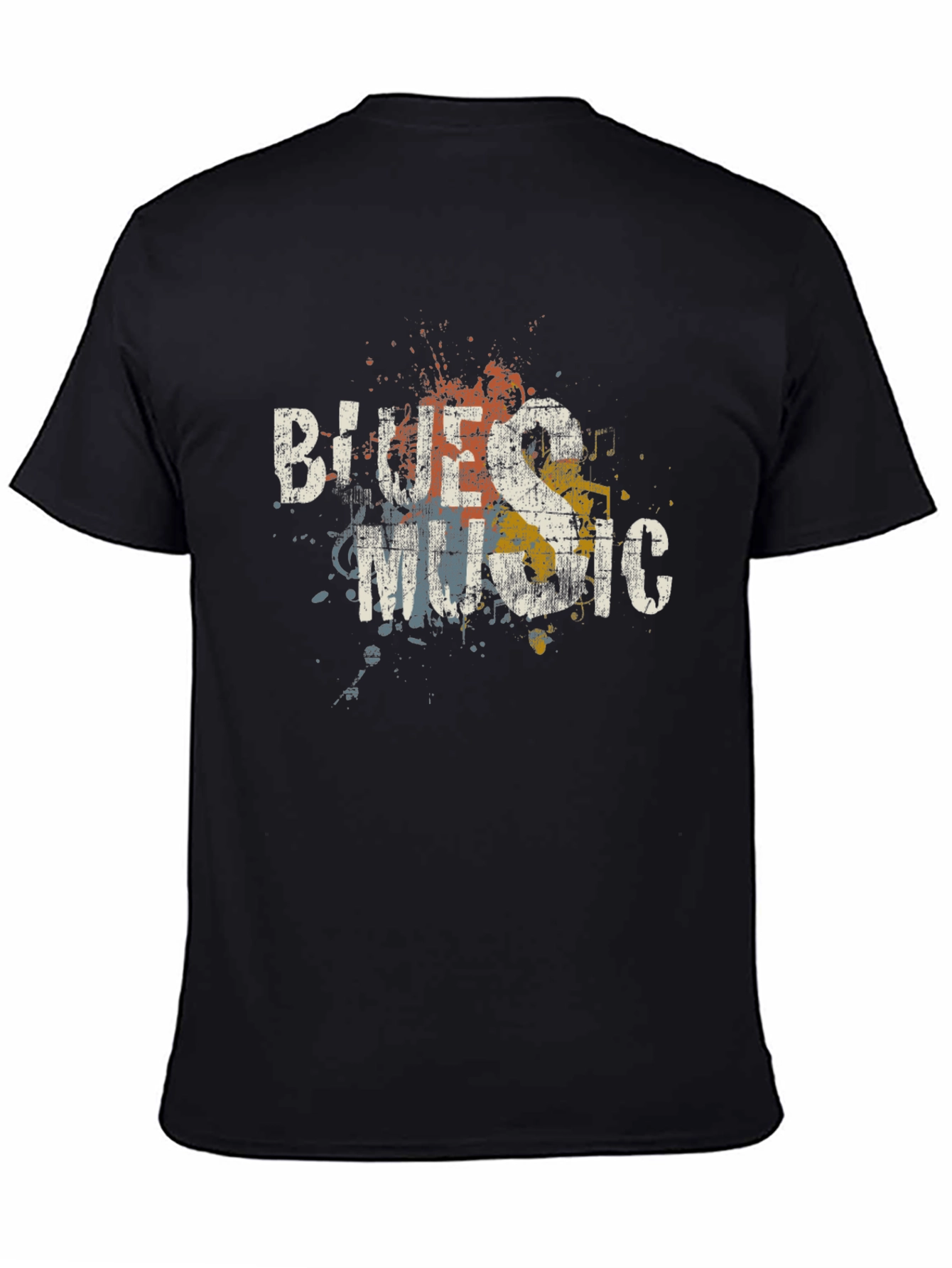 Blues Music Graphic T-Shirt - Stylish Cotton Tee