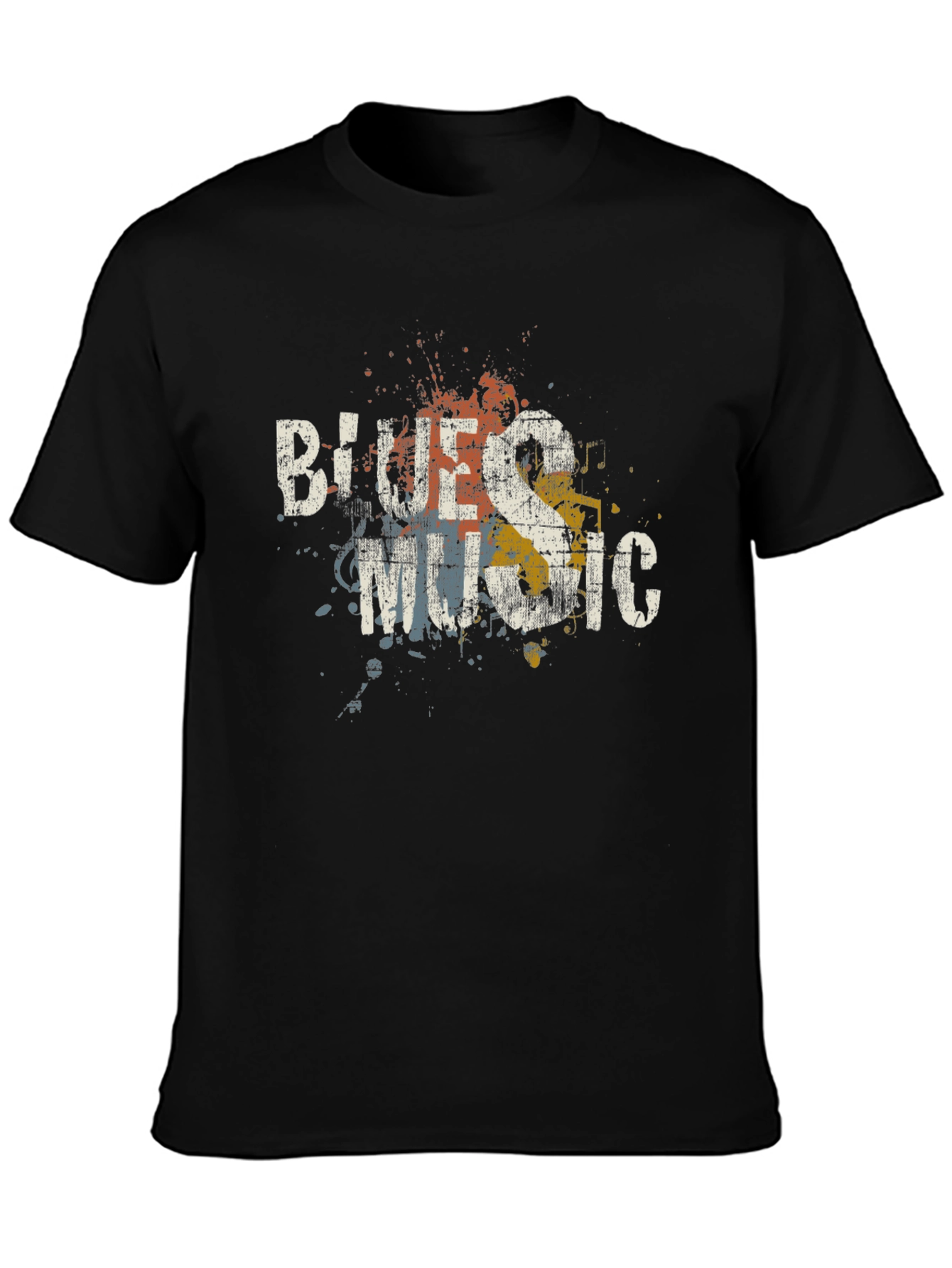 Blues Music Graphic T-Shirt - Stylish Cotton Tee