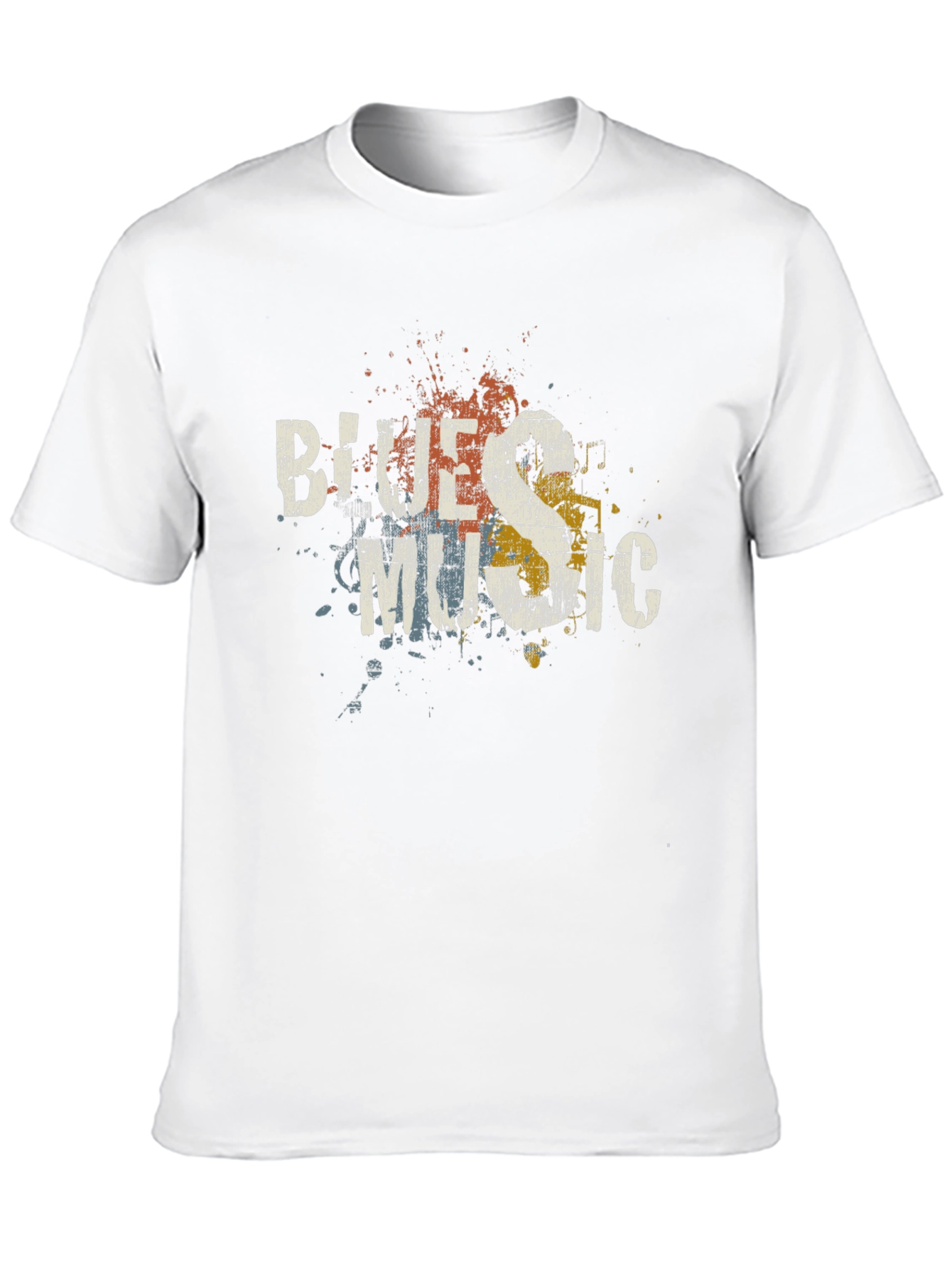 Blues Music Graphic T-Shirt - Stylish Cotton Tee