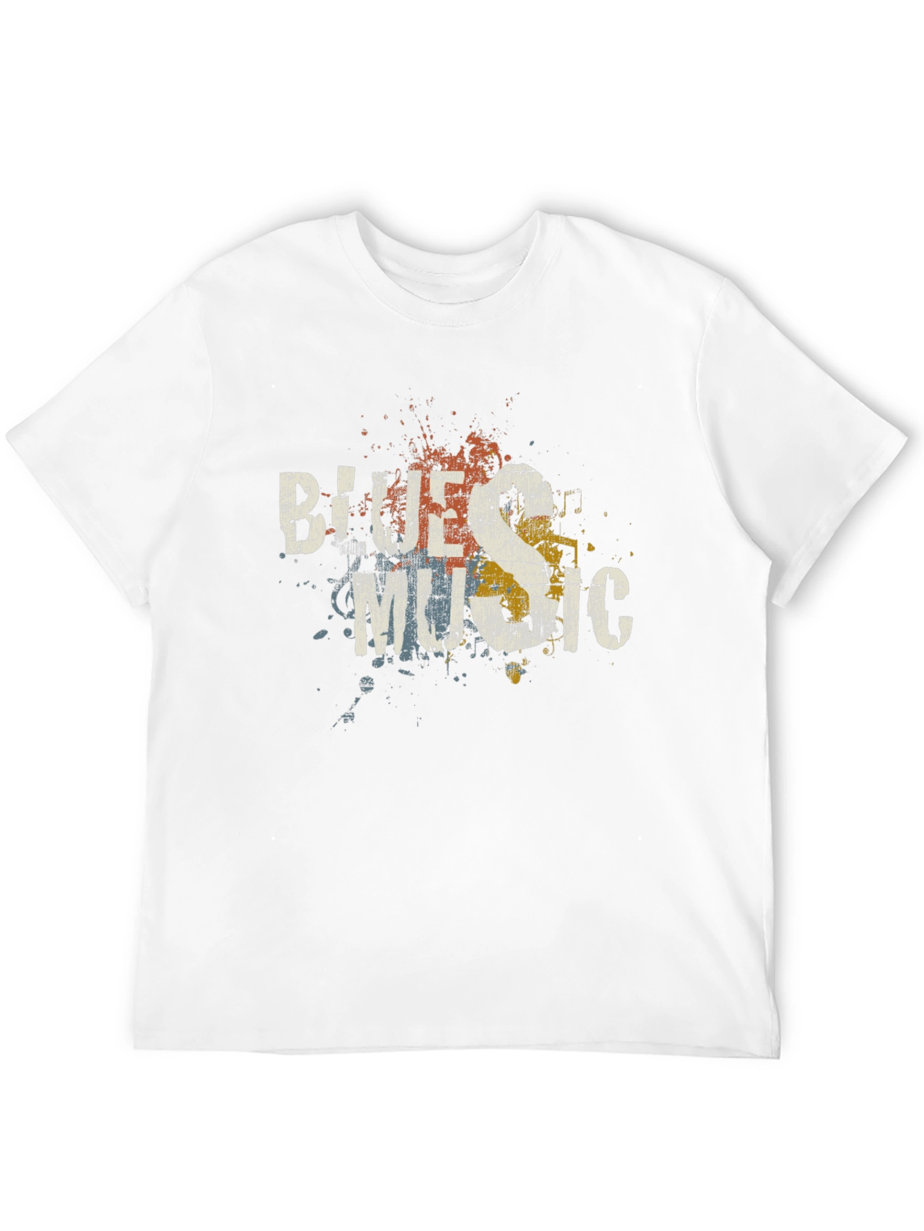 Blues Music Graphic T-Shirt - Stylish Cotton Tee