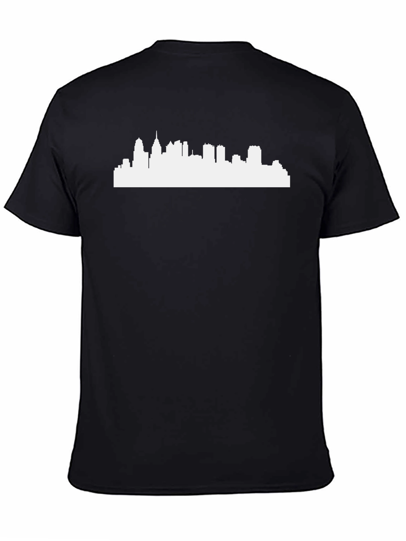 Cityscape Graphic Tee - Black