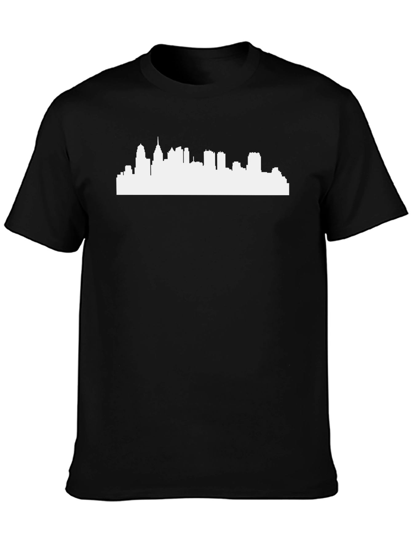 Cityscape Graphic Tee - Black