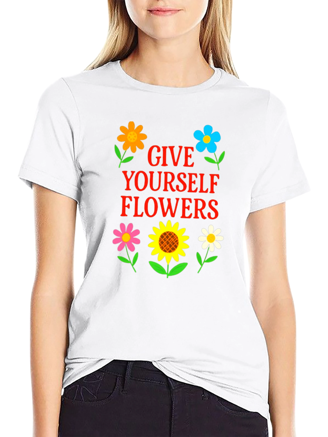 Give Yourself Flowers T-Shirt
