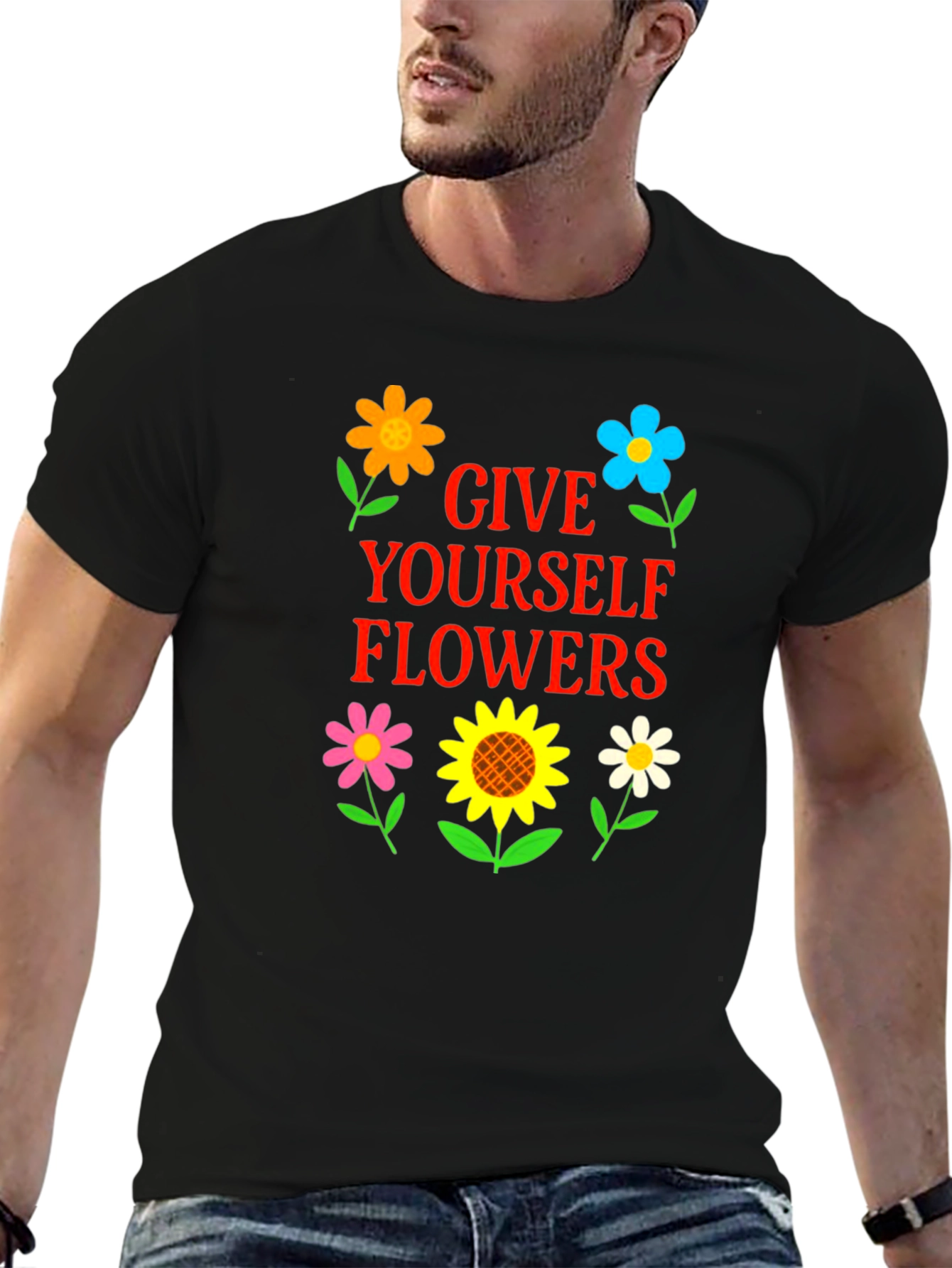 Give Yourself Flowers T-Shirt