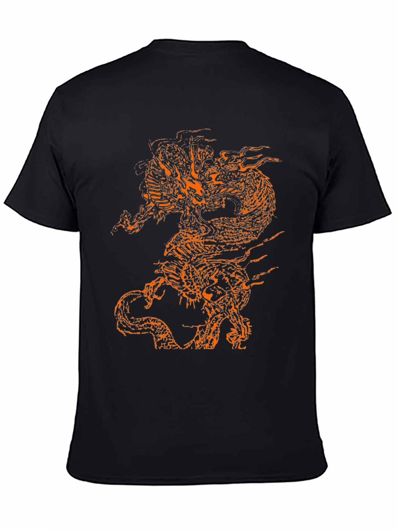 Dragon Graphic Tee - Black T-Shirt