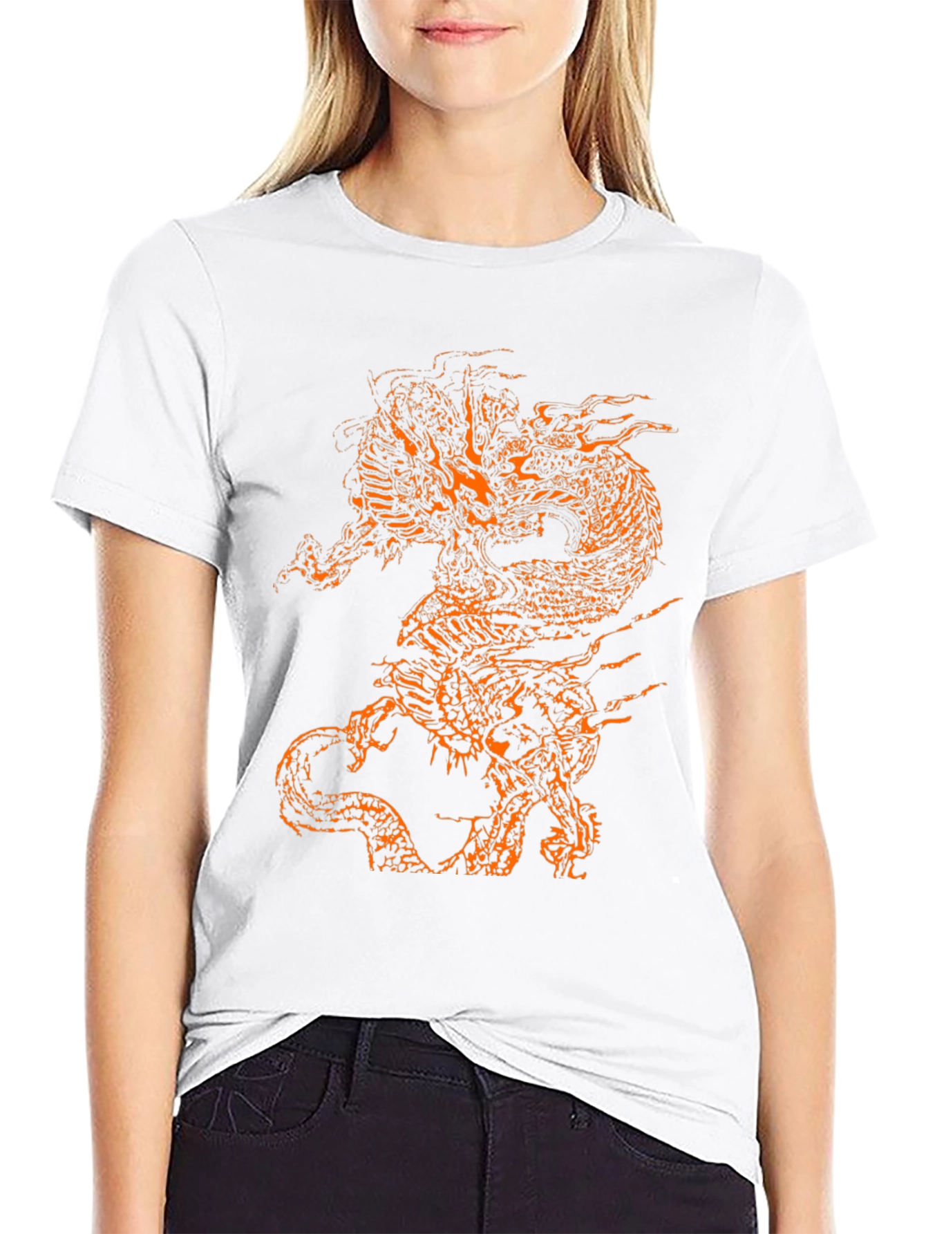 Dragon Graphic Tee - Black T-Shirt