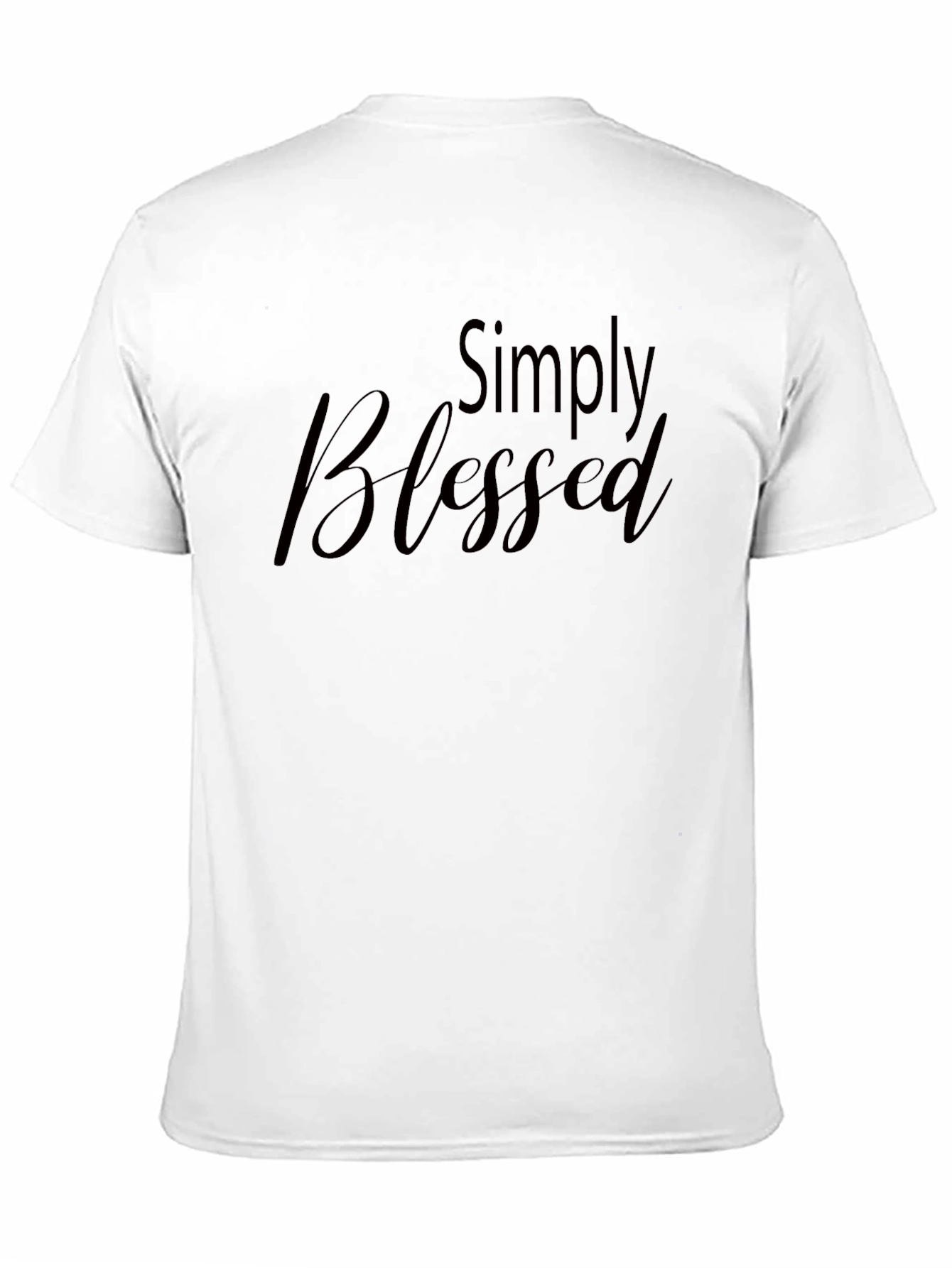 Simply Blessed Black T-Shirt