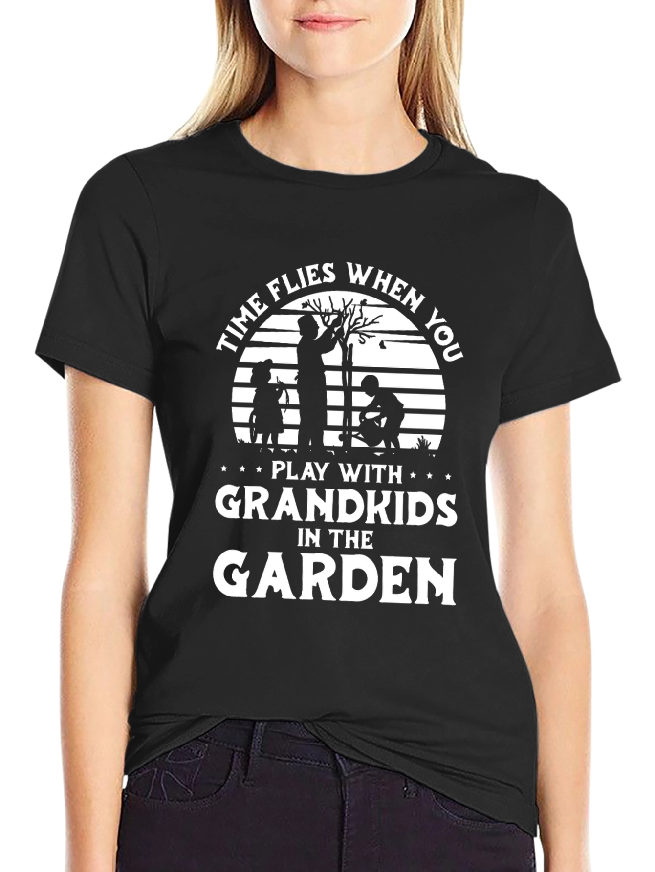 Grandkids in the Garden Graphic Tee
