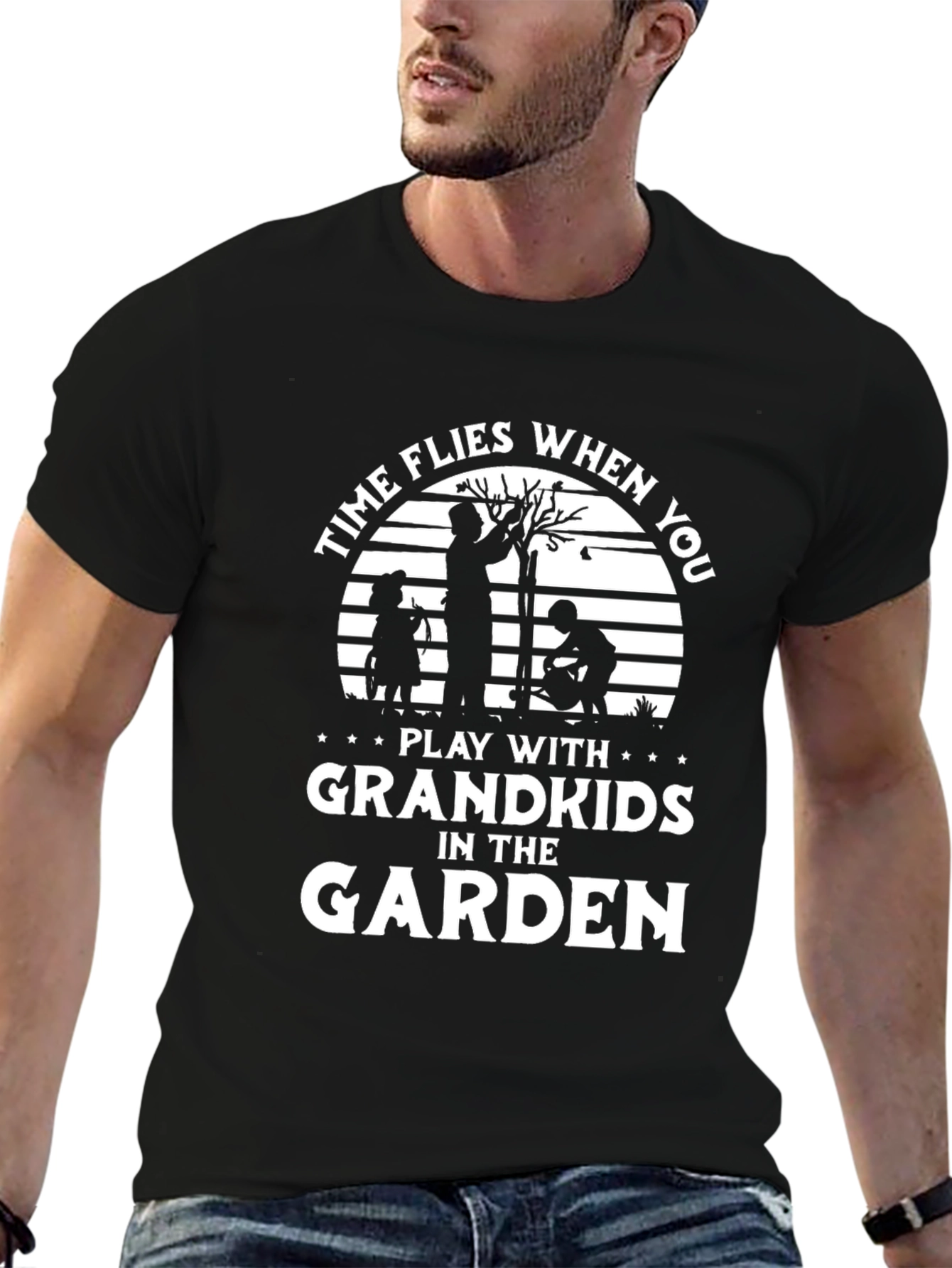 Grandkids in the Garden Graphic Tee