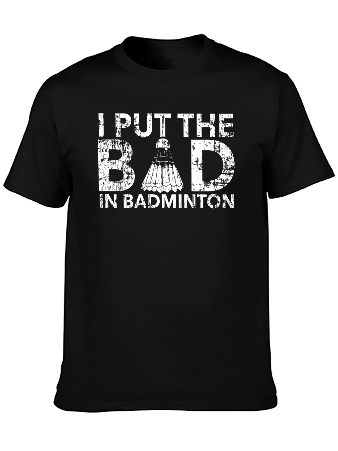 Funny Badminton Player T-Shirt