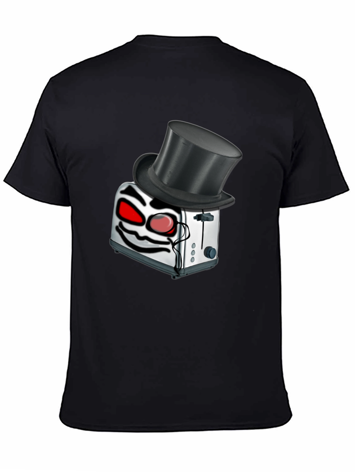 Toaster with Hat Graphic Tee