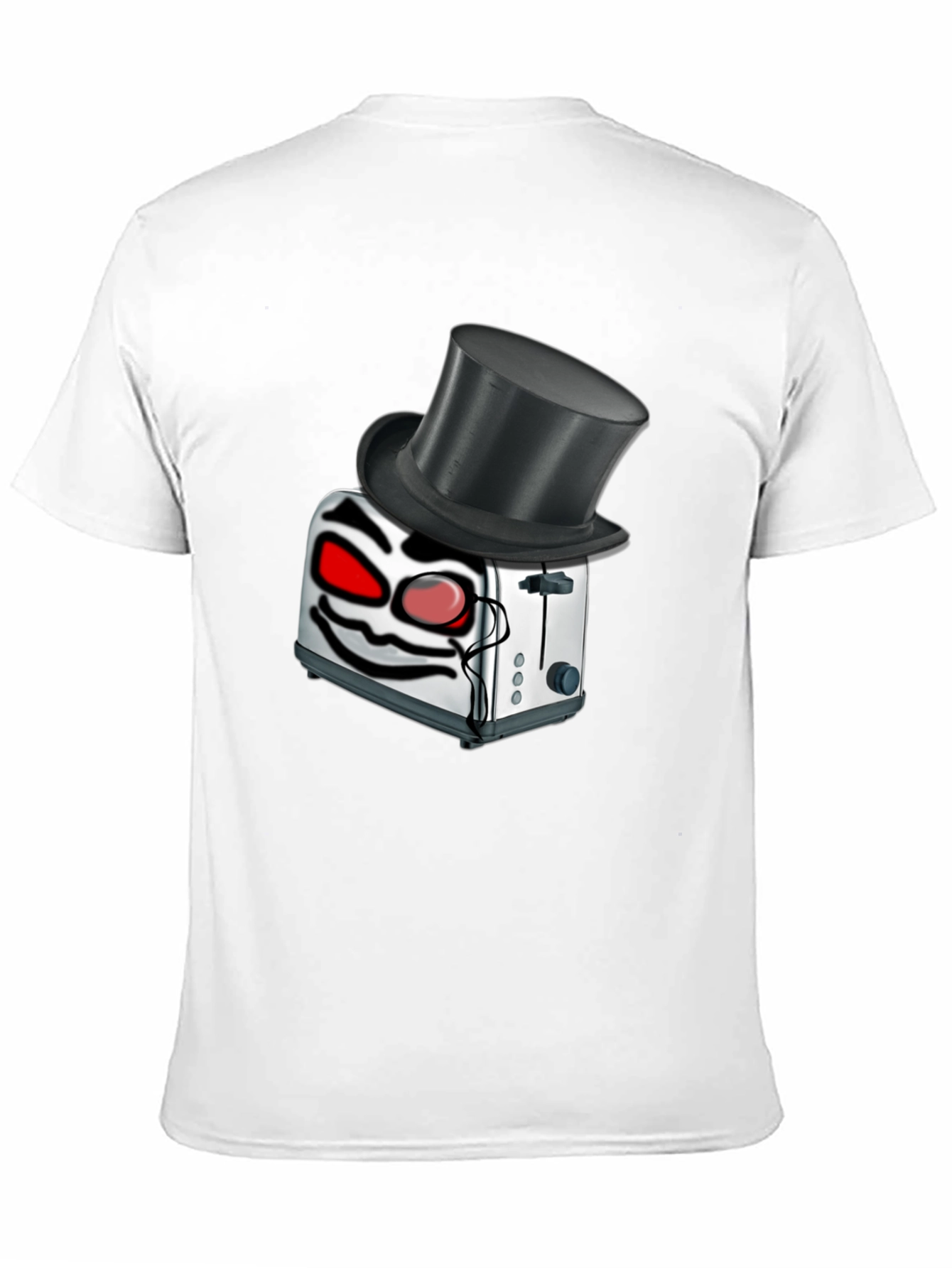 Toaster with Hat Graphic Tee