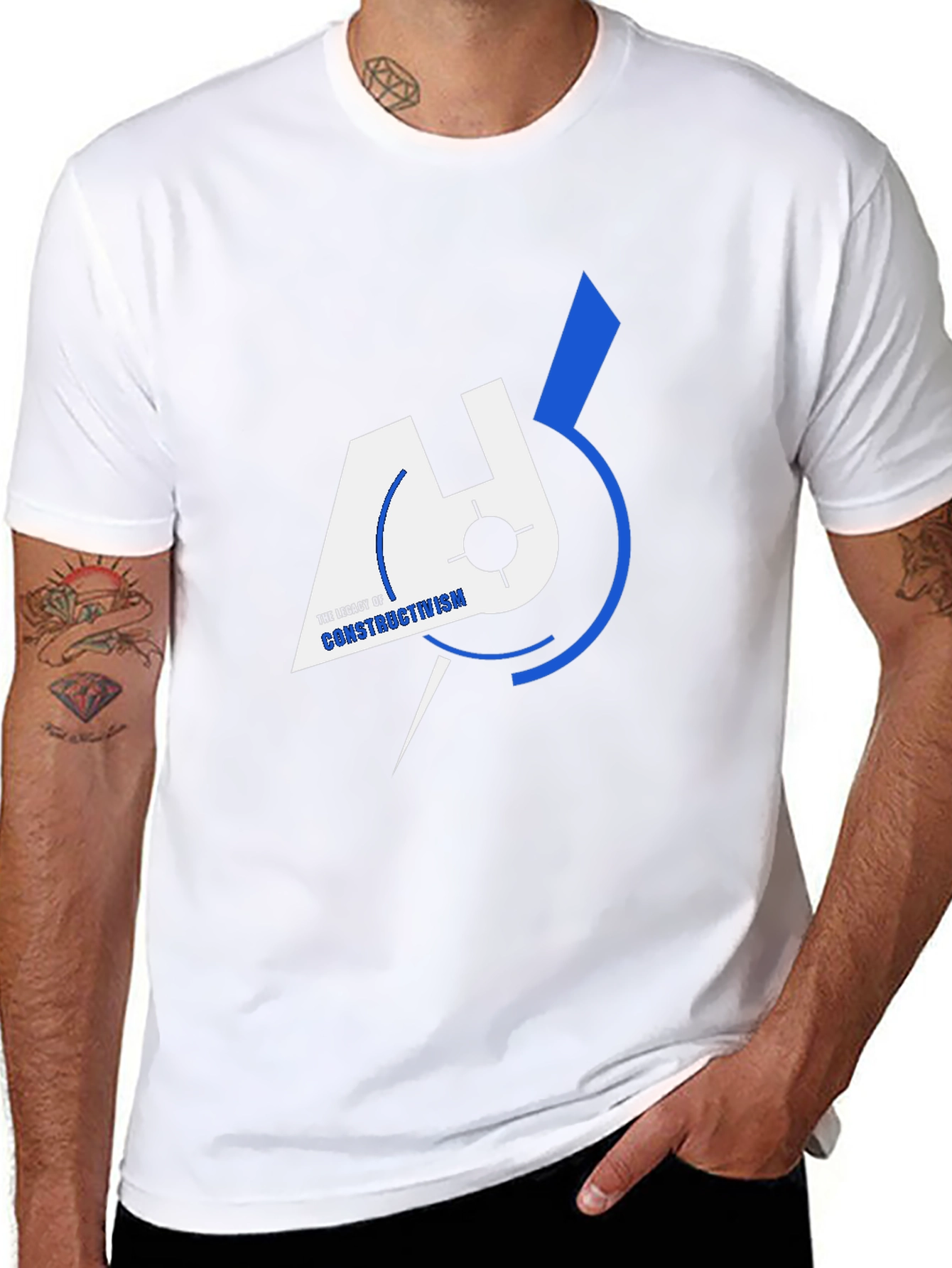 Constructivism Legacy Graphic Tee - Modern Art Shirt