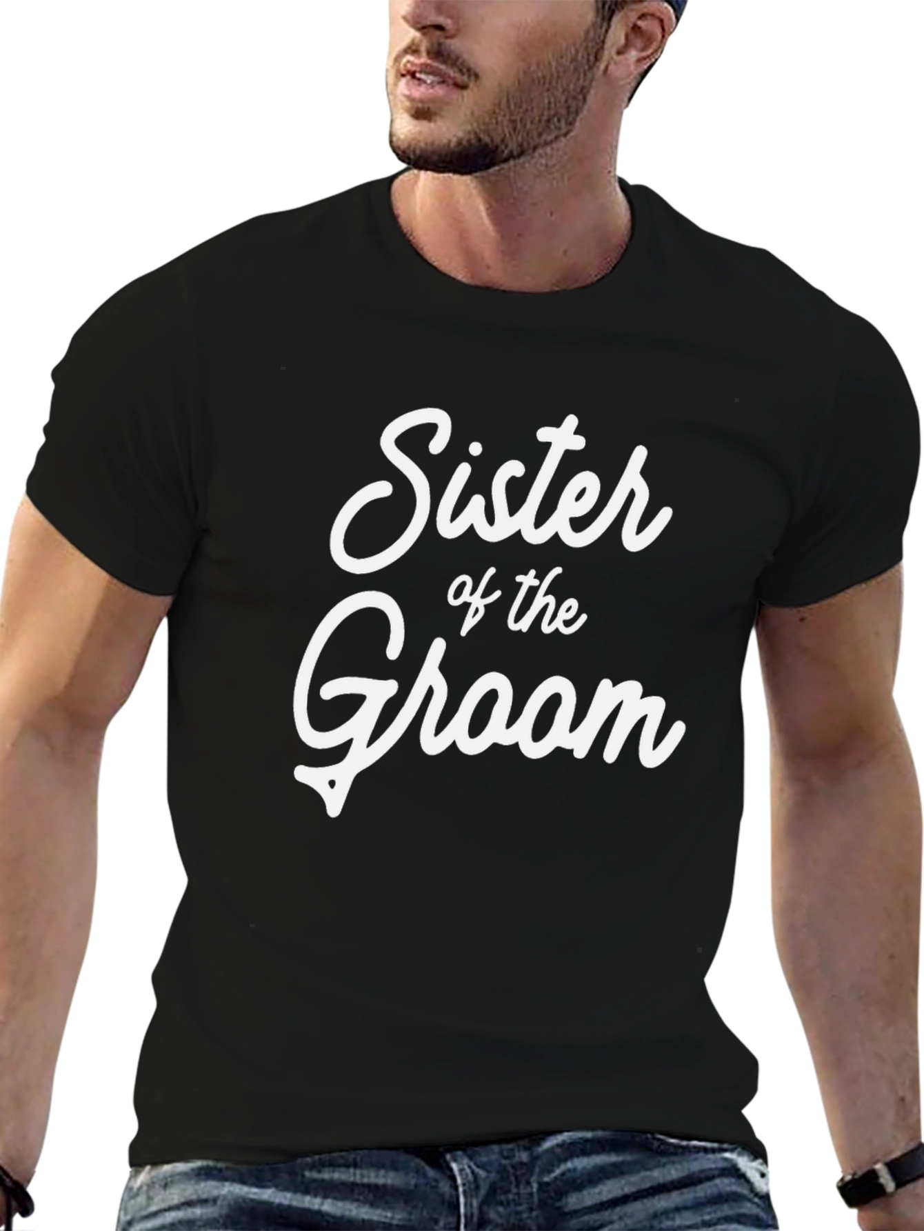 Sister of the Groom T-Shirt - Wedding Party Tee