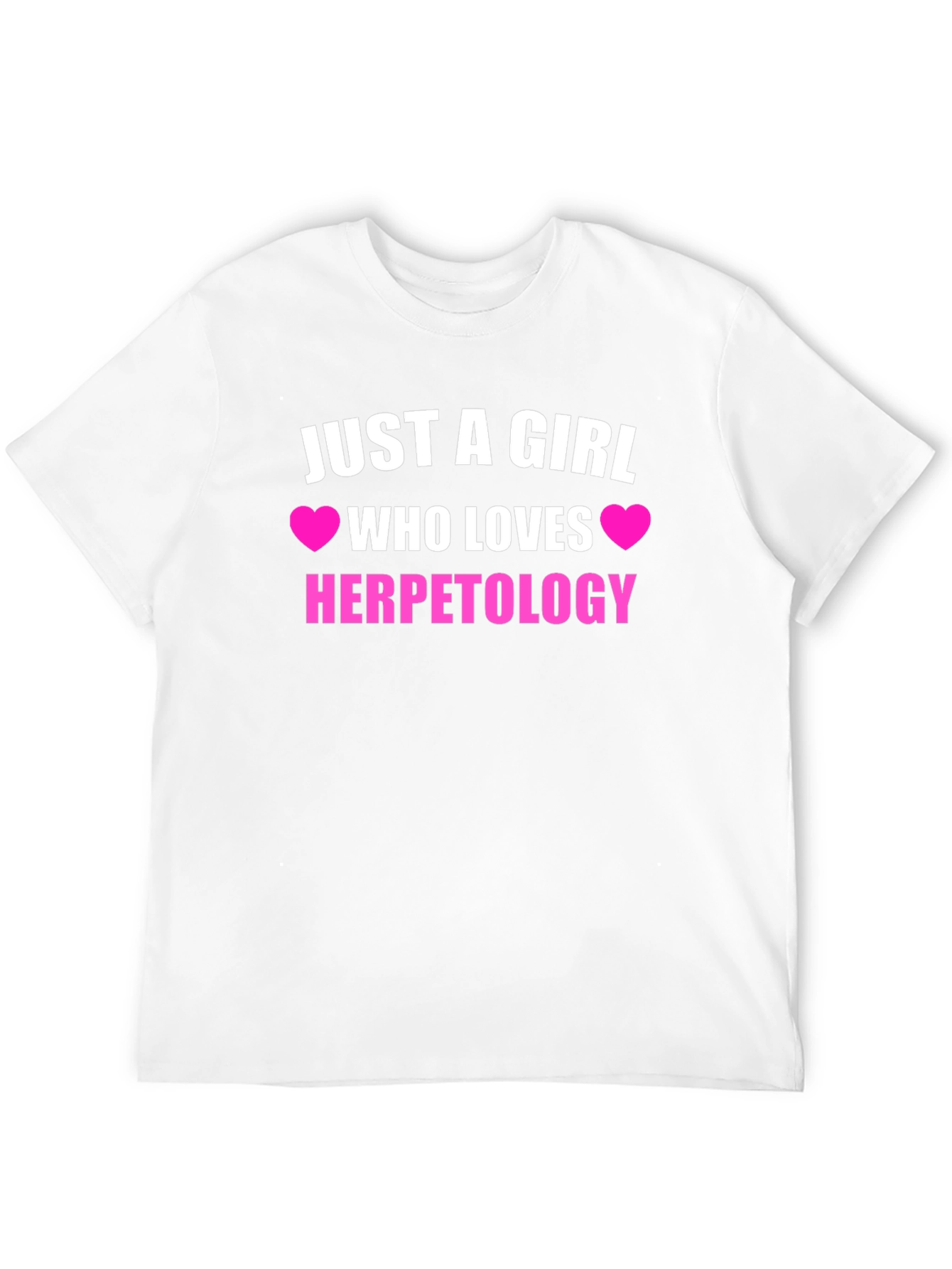 Just a Girl Who Loves Herpetology T-Shirt