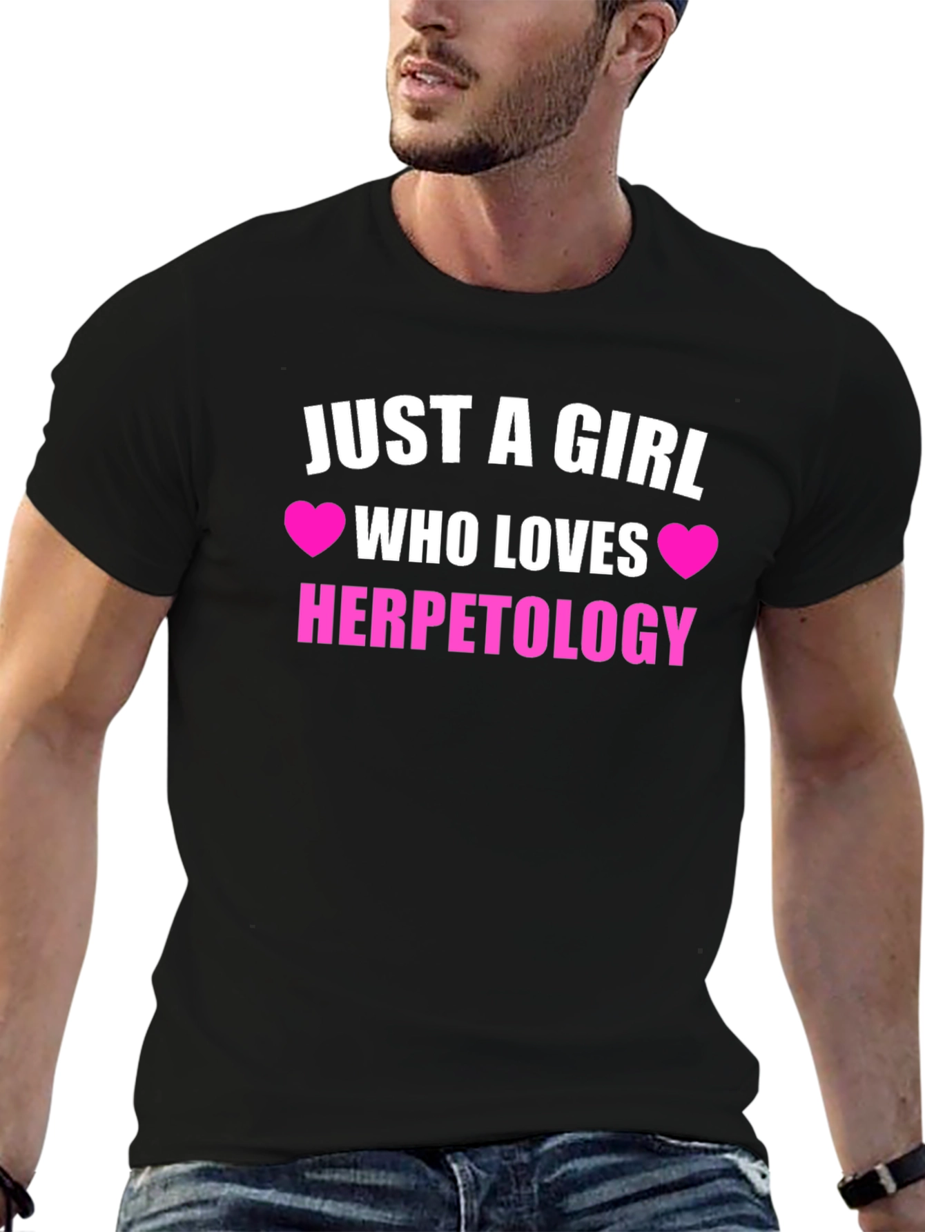 Just a Girl Who Loves Herpetology T-Shirt
