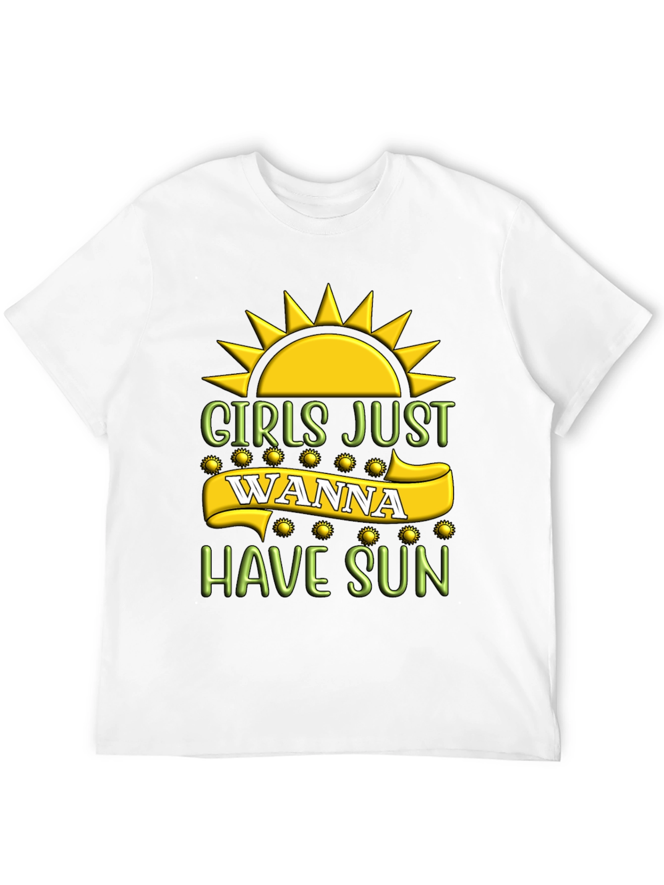 Girls Just Wanna Have Sun Graphic Tee