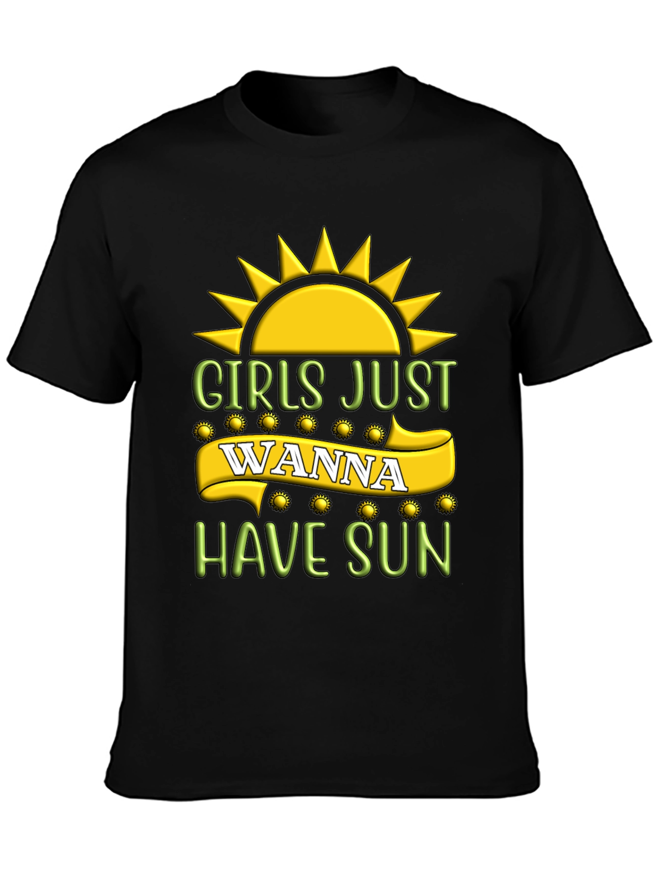 Girls Just Wanna Have Sun Graphic Tee