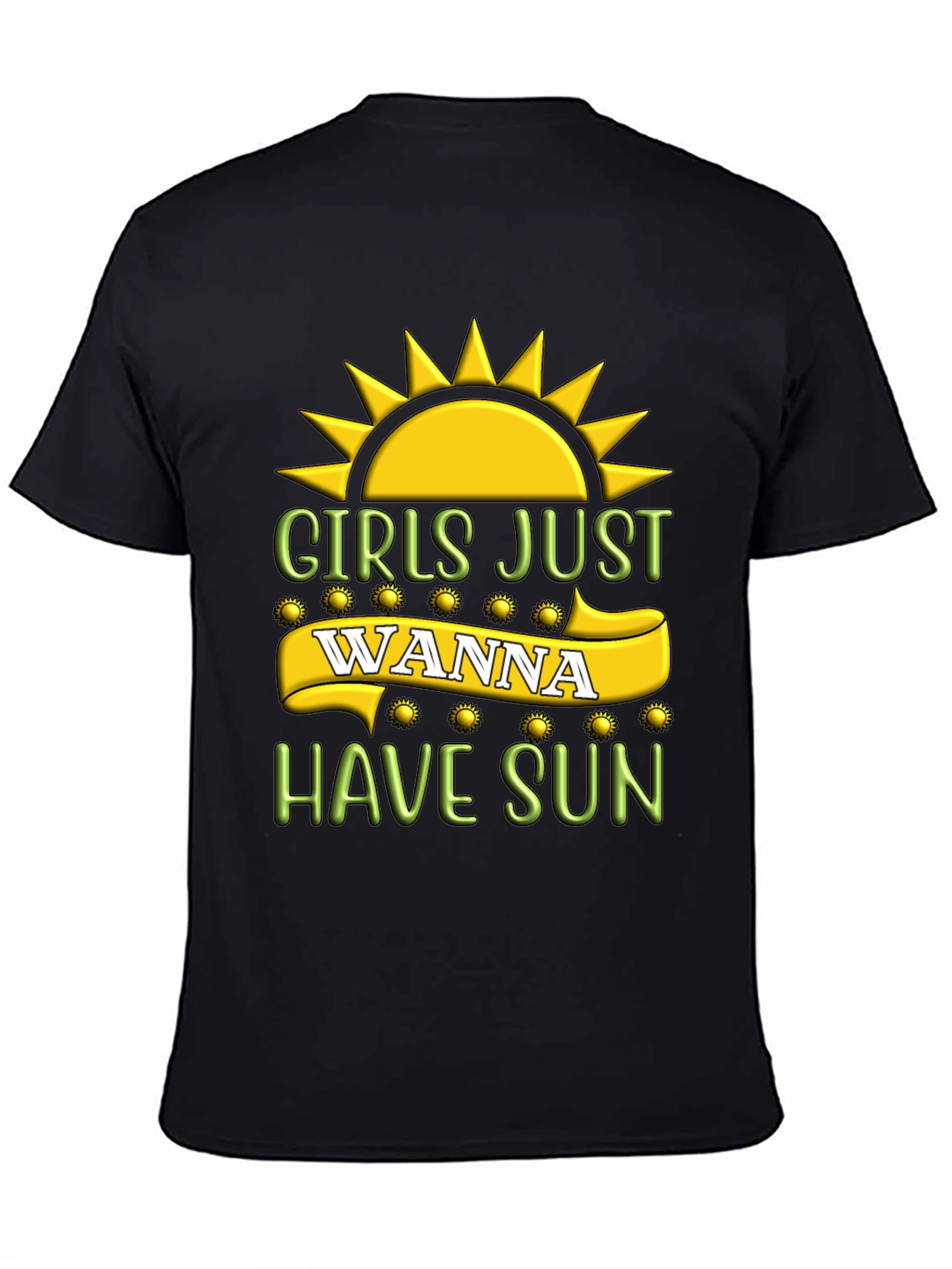 Girls Just Wanna Have Sun Graphic Tee