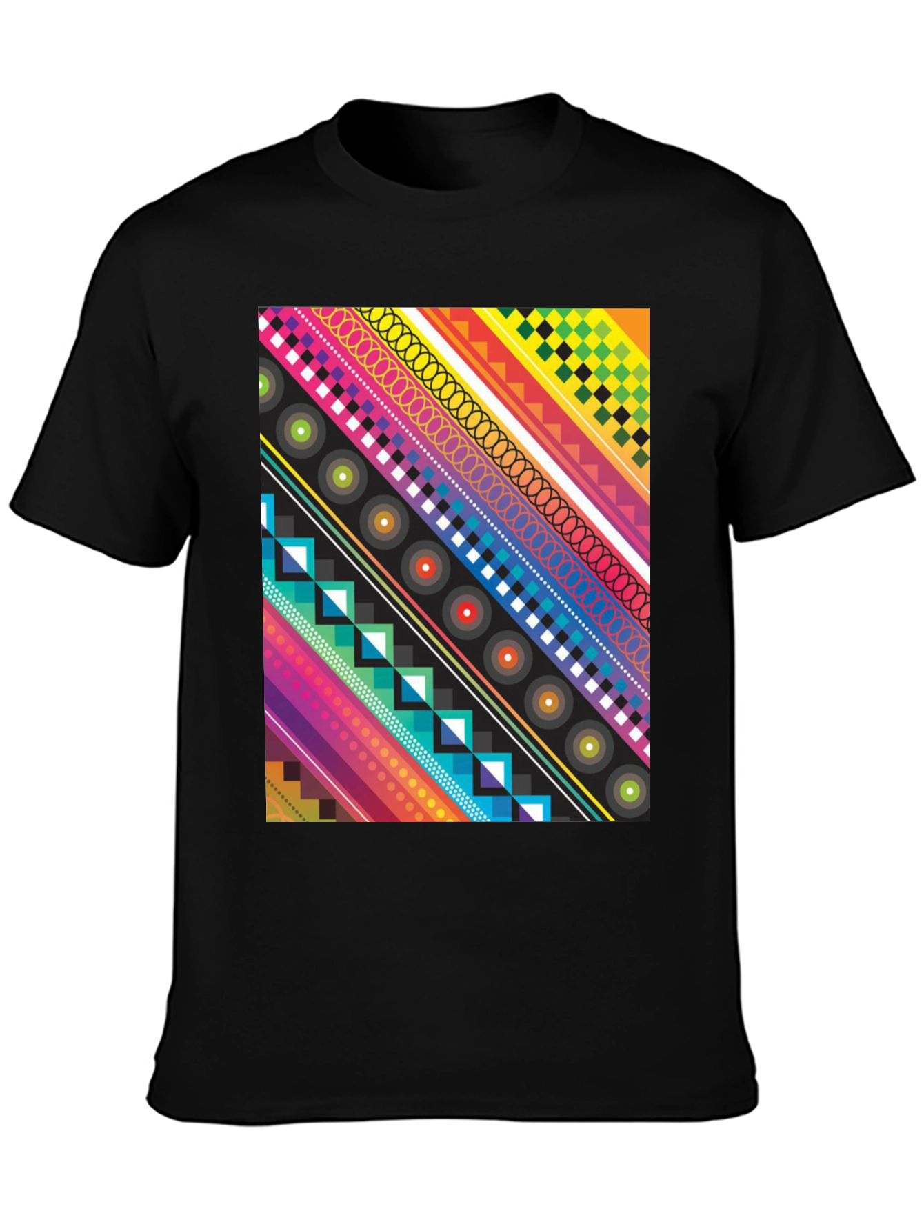 Bold Geometric Pattern Tee