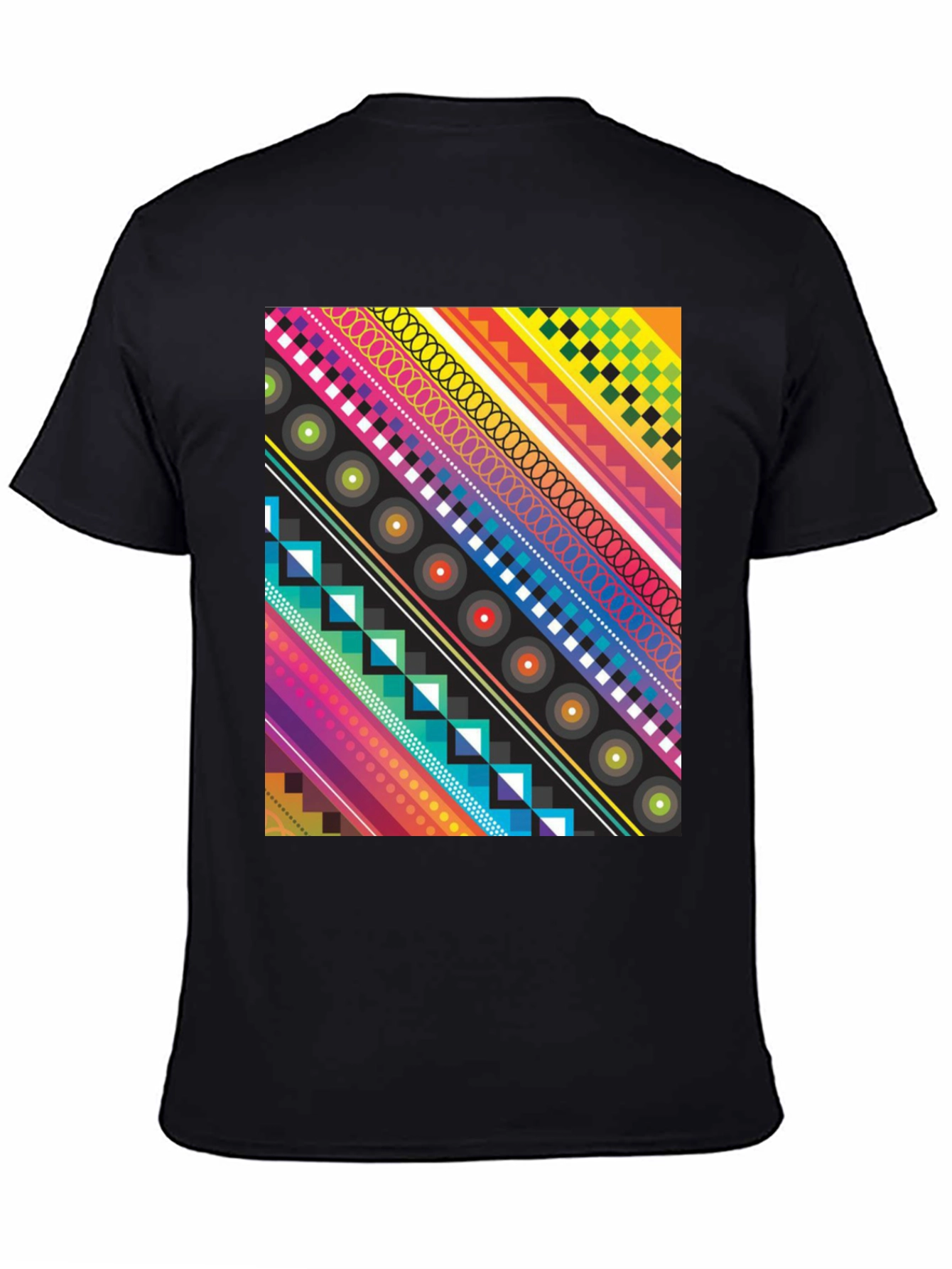 Bold Geometric Pattern Tee