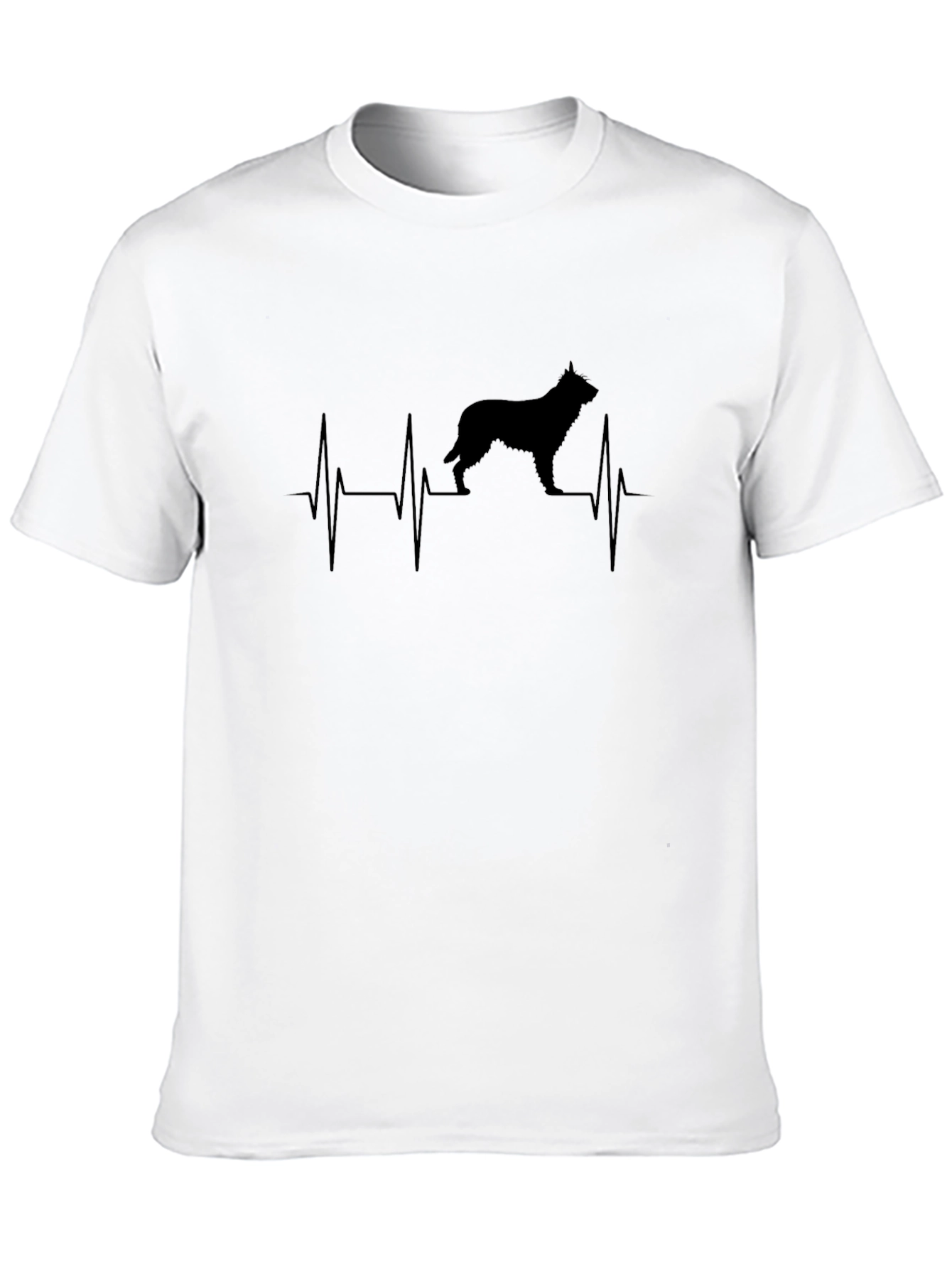 Dog Heartbeat T-Shirt - Pet Lover Tee