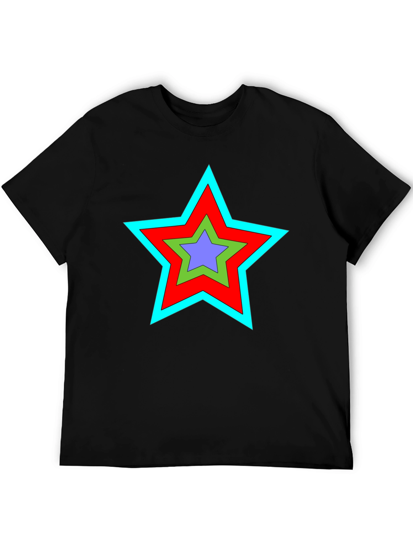 Star Graphic Black T-Shirt