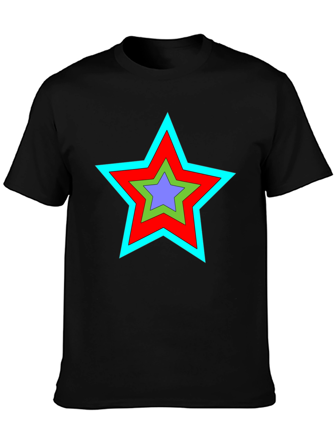 Star Graphic Black T-Shirt