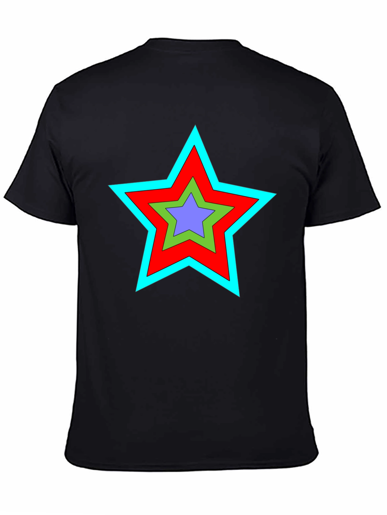 Star Graphic Black T-Shirt