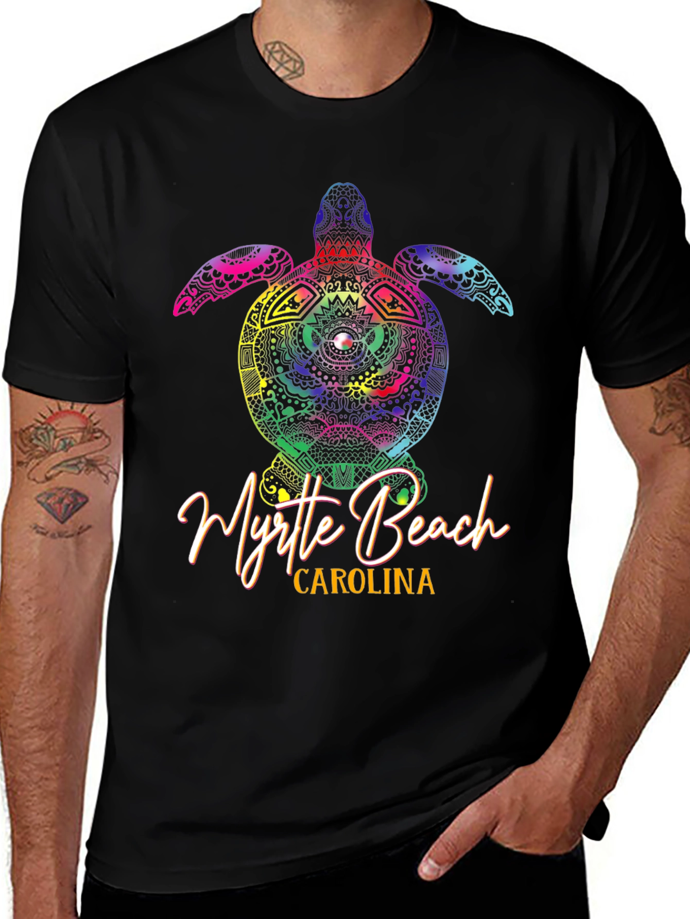 Myrtle Beach Turtle Graphic Tee