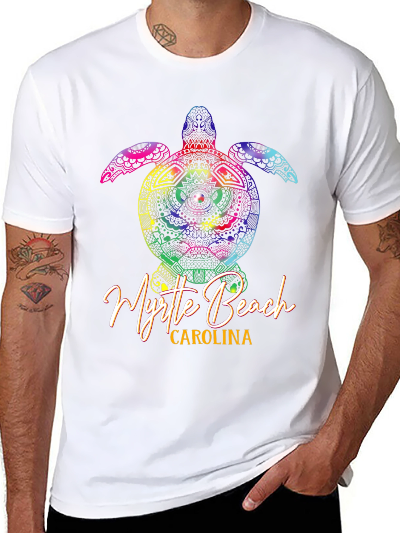 Myrtle Beach Turtle Graphic Tee