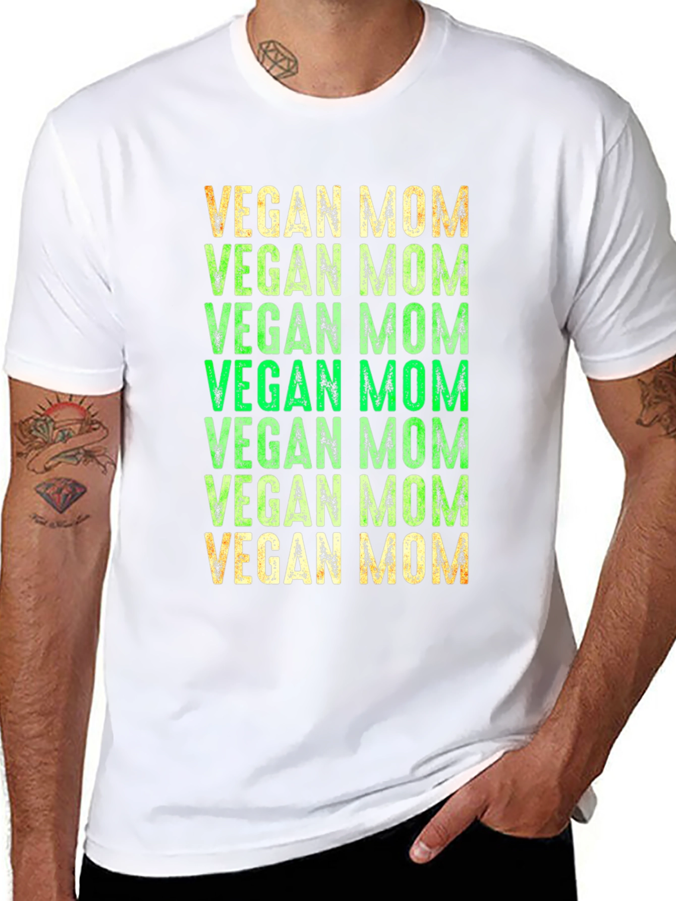 Vegan Mom Graphic Tee - Unisex Casual Shirt