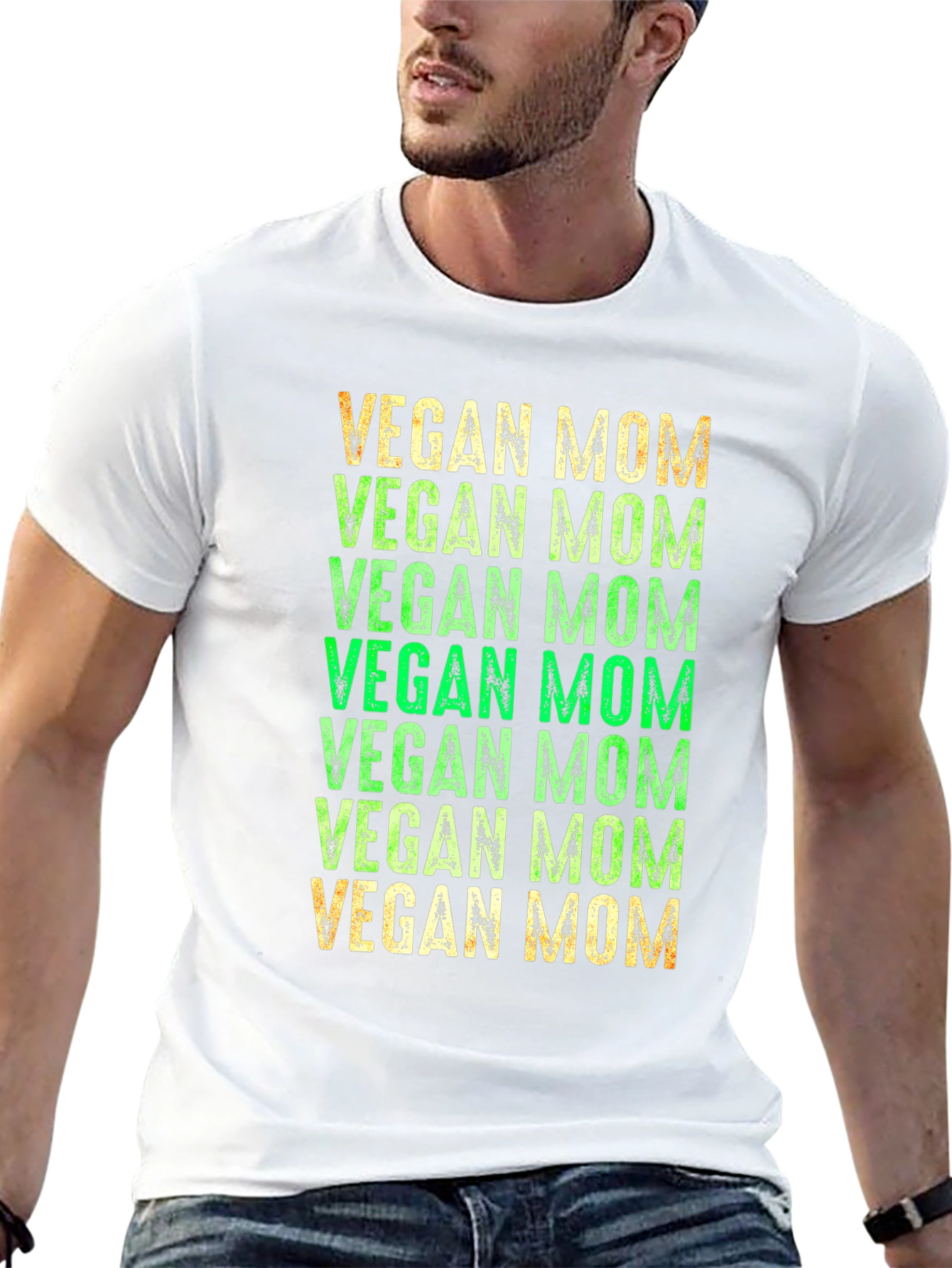 Vegan Mom Graphic Tee - Unisex Casual Shirt
