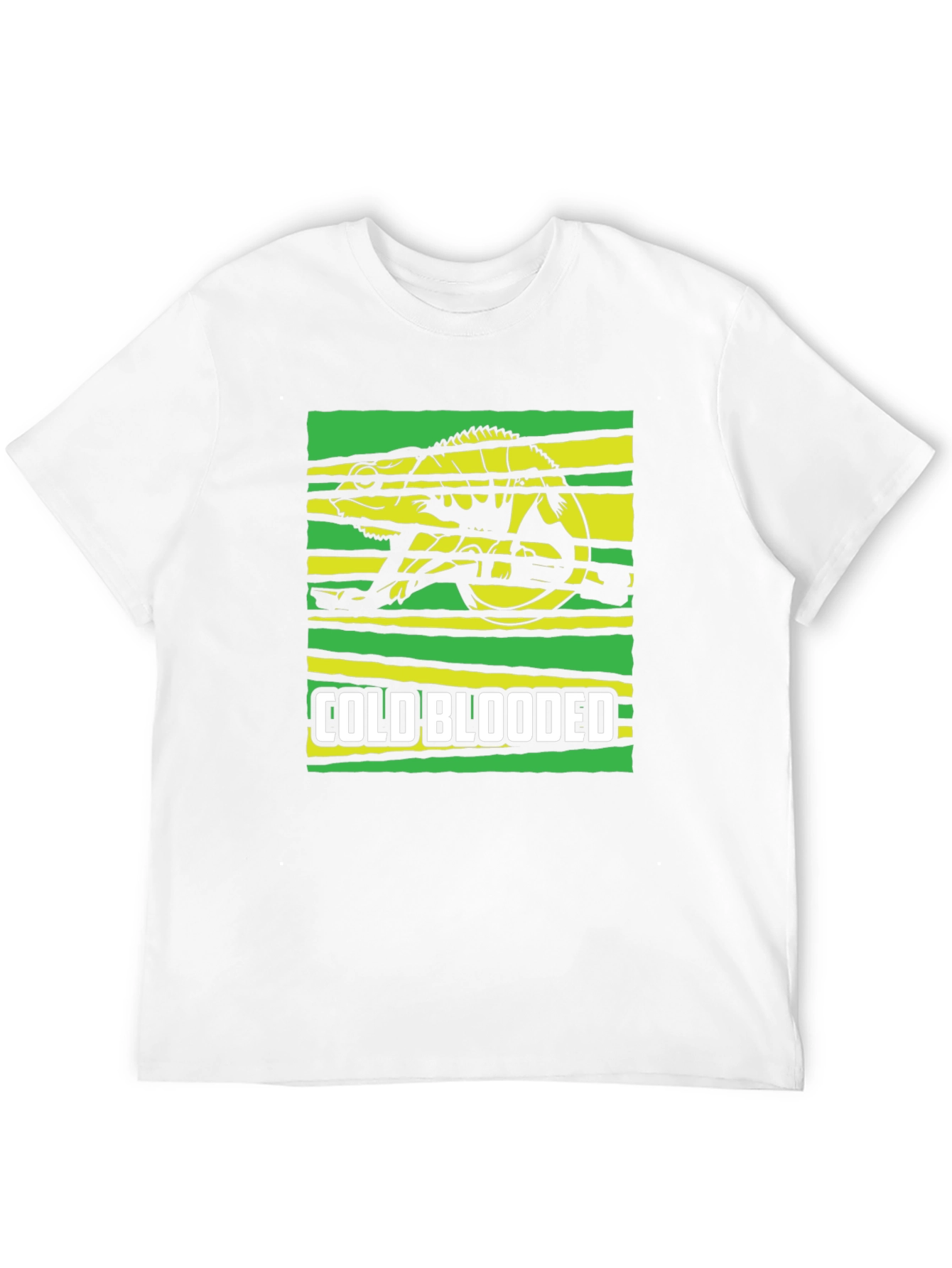 Cold Blooded Chameleon Graphic T-Shirt