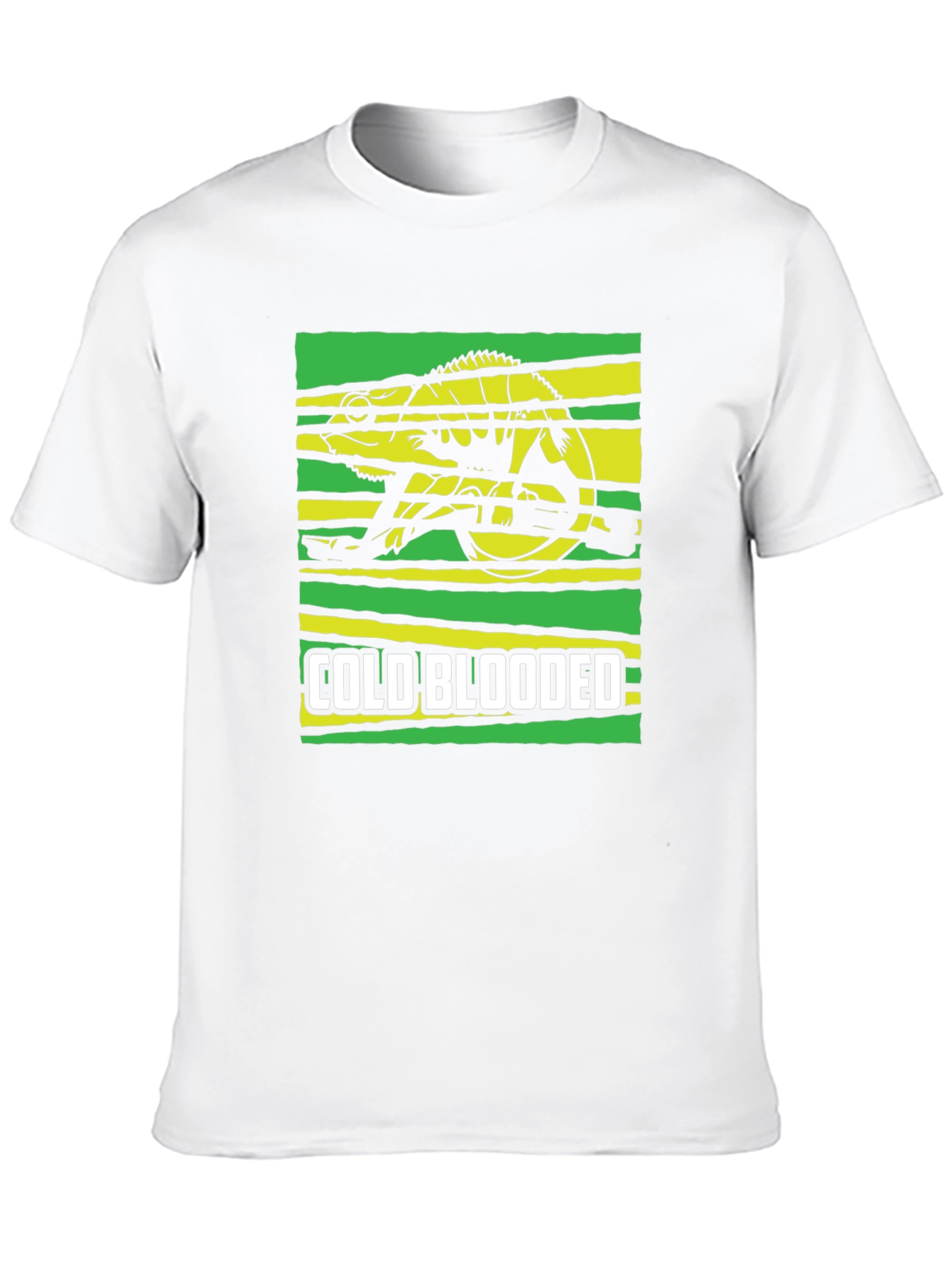Cold Blooded Chameleon Graphic T-Shirt