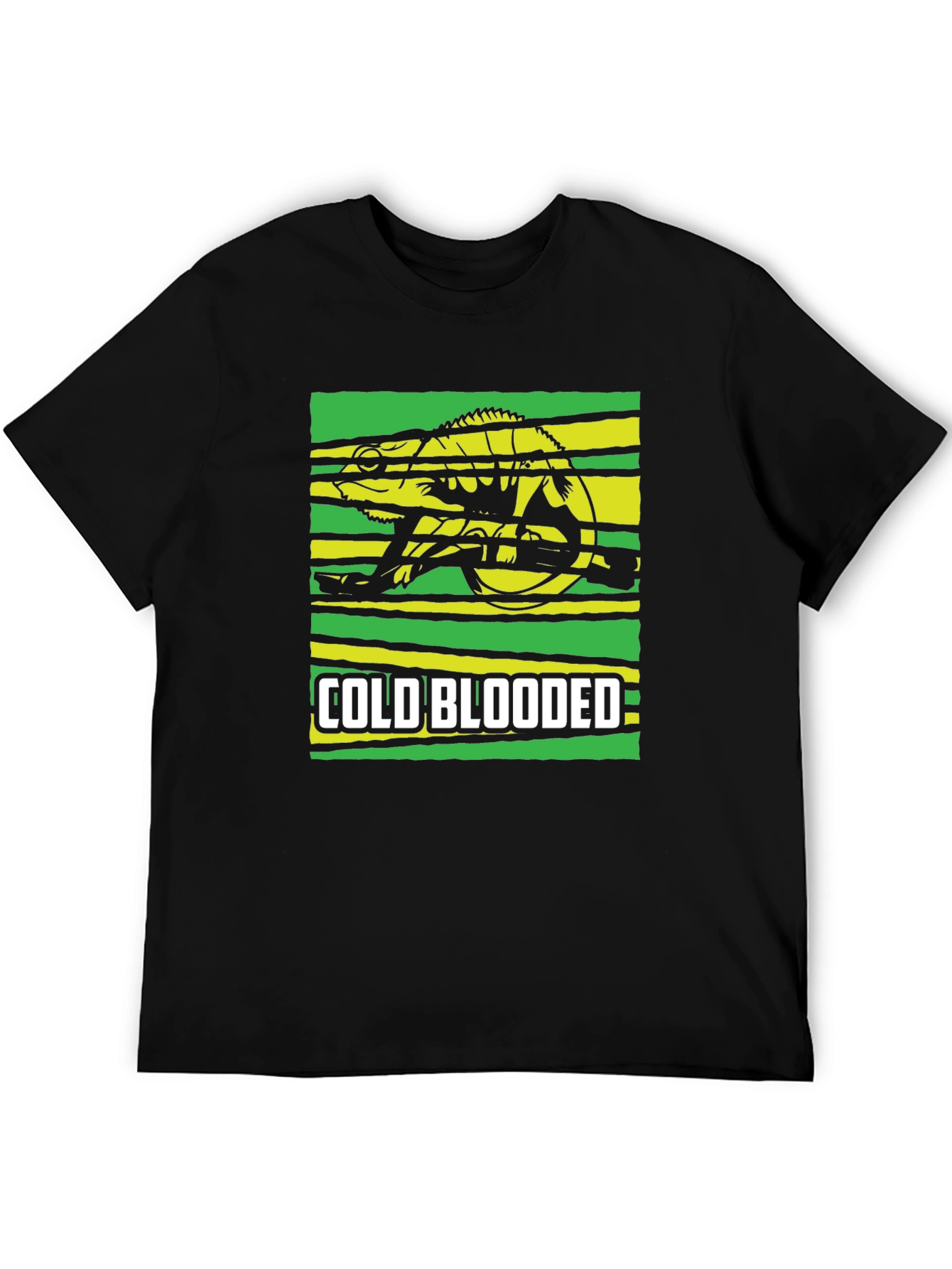 Cold Blooded Chameleon Graphic T-Shirt