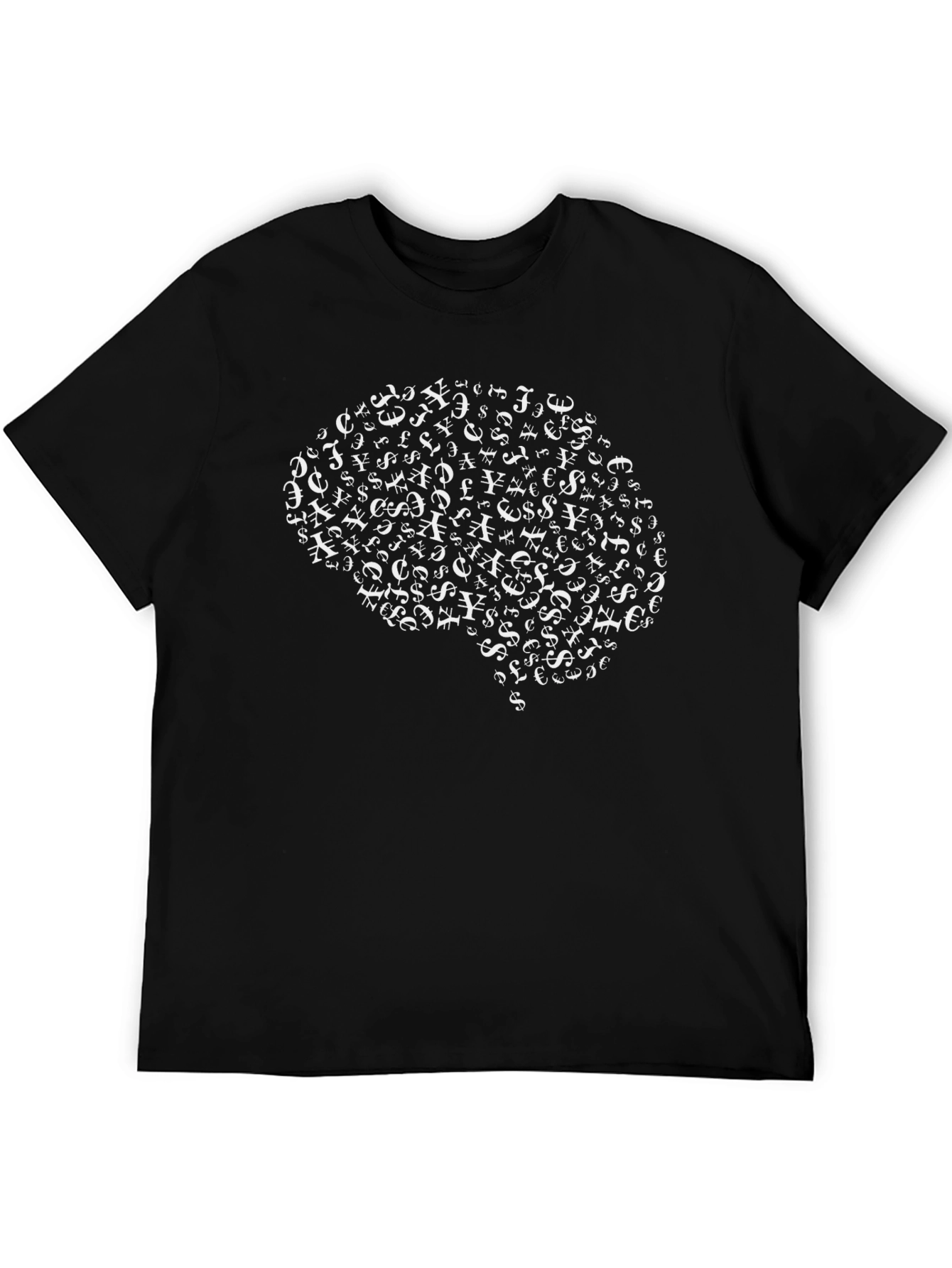 Brain Money T-Shirt - Black Cotton Tee