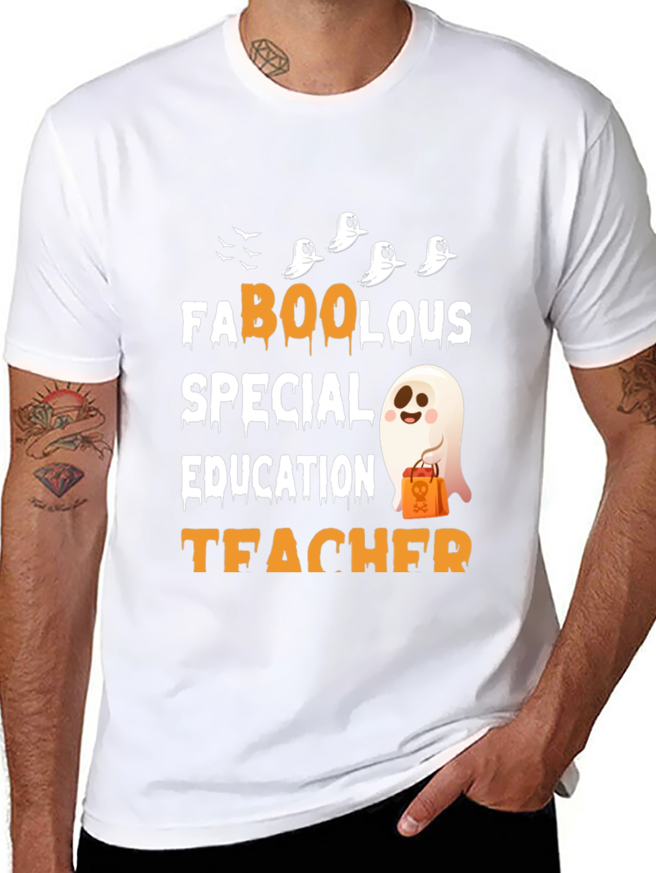 Fabulous Special Education Teacher Halloween T-Shirt