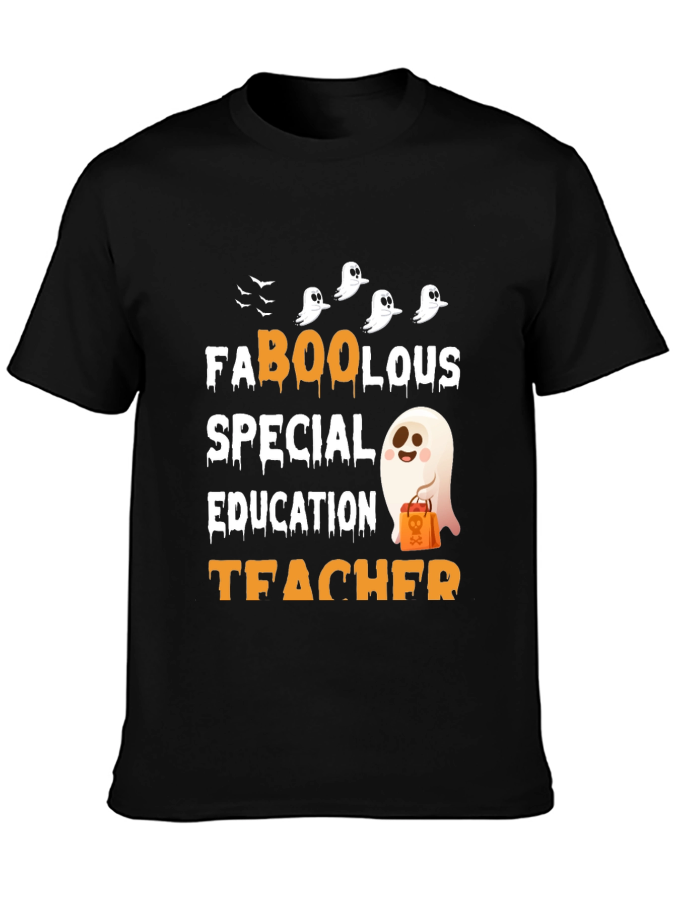 Fabulous Special Education Teacher Halloween T-Shirt