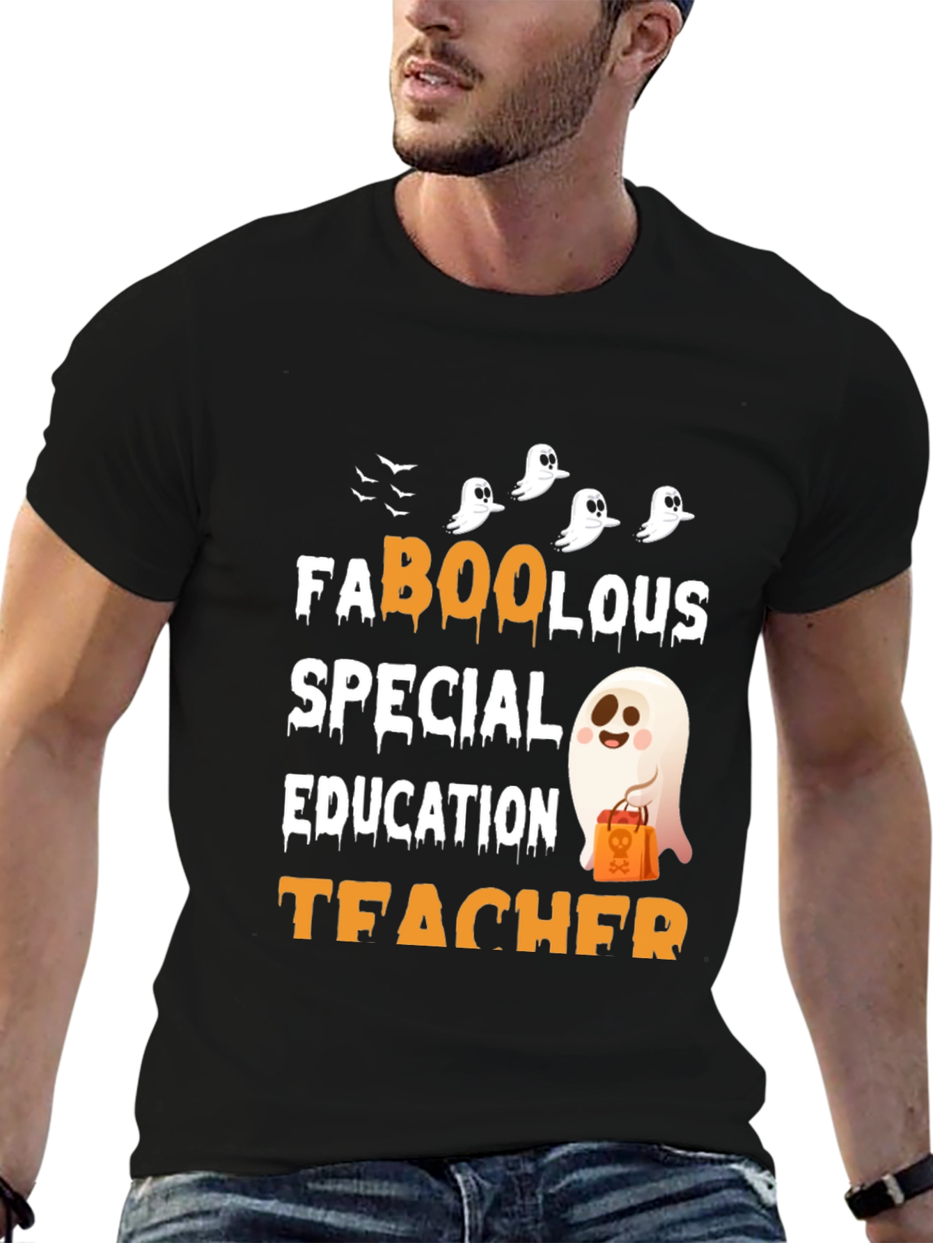Fabulous Special Education Teacher Halloween T-Shirt