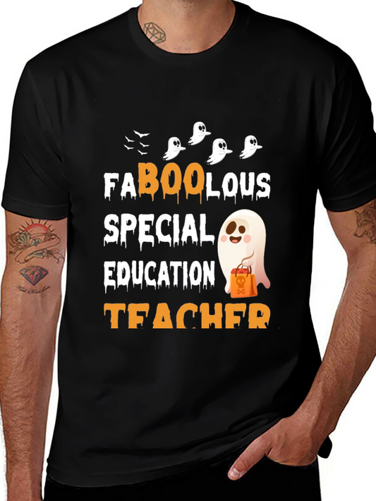 Fabulous Special Education Teacher Halloween T-Shirt