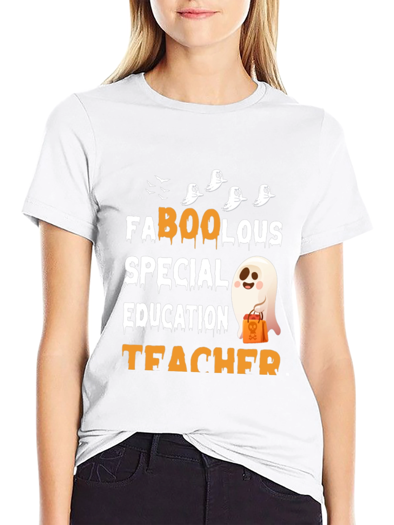 Fabulous Special Education Teacher Halloween T-Shirt