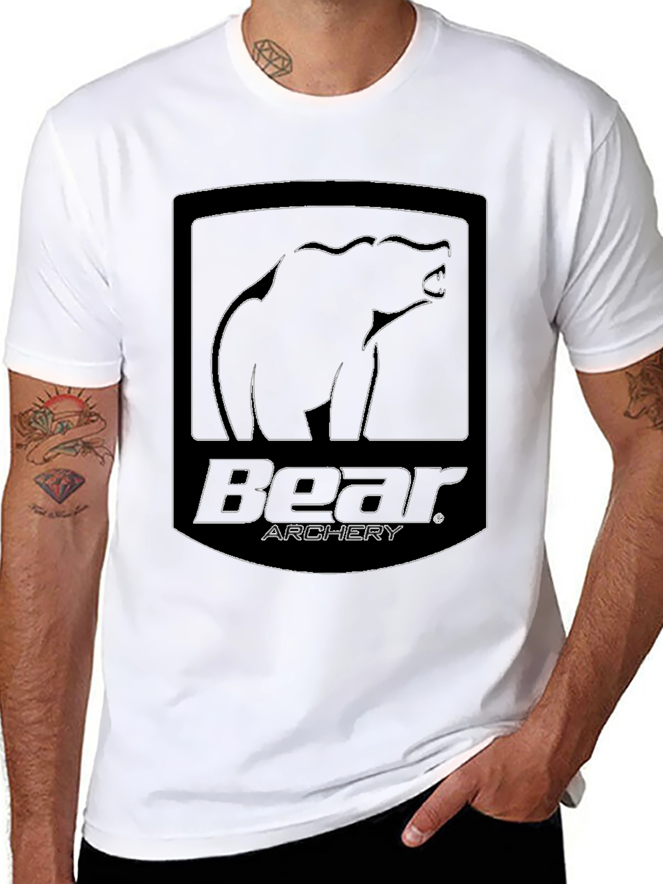 Bear Archery Black Graphic Tee