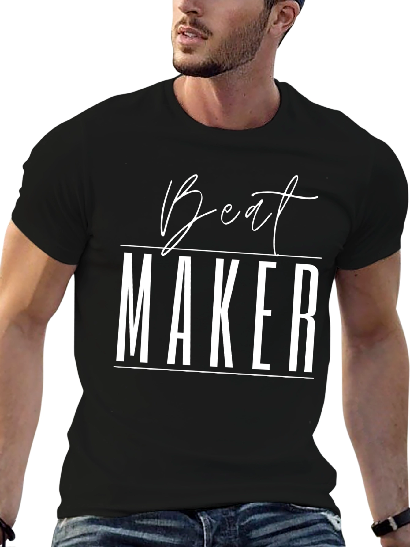 Beat Maker Graphic Tee - Stylish Music Producer Shirt